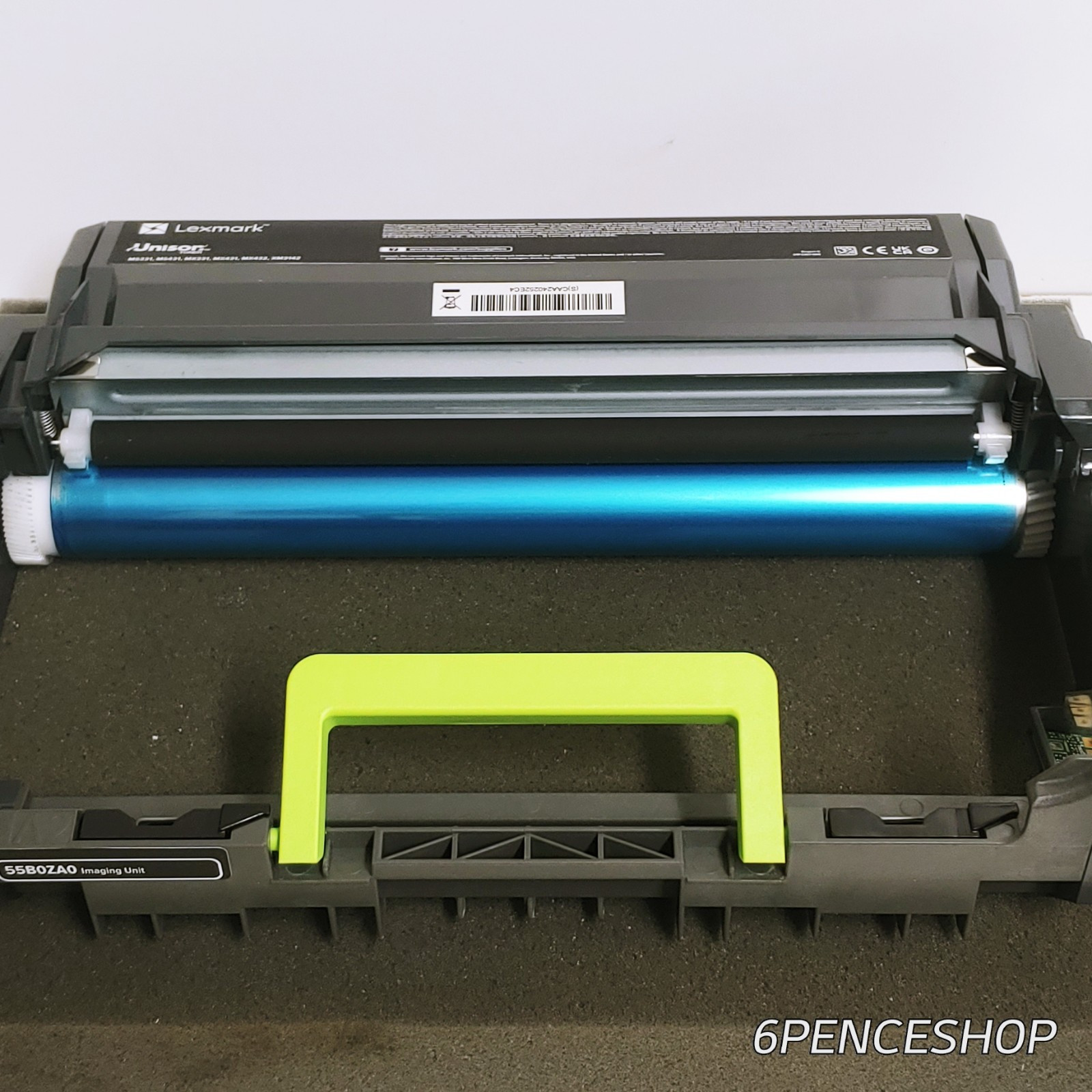 USED 99% LIFE TIME LEFT Lexmark 1PK 55B0ZA0 Imaging Unit DRUM UNIT