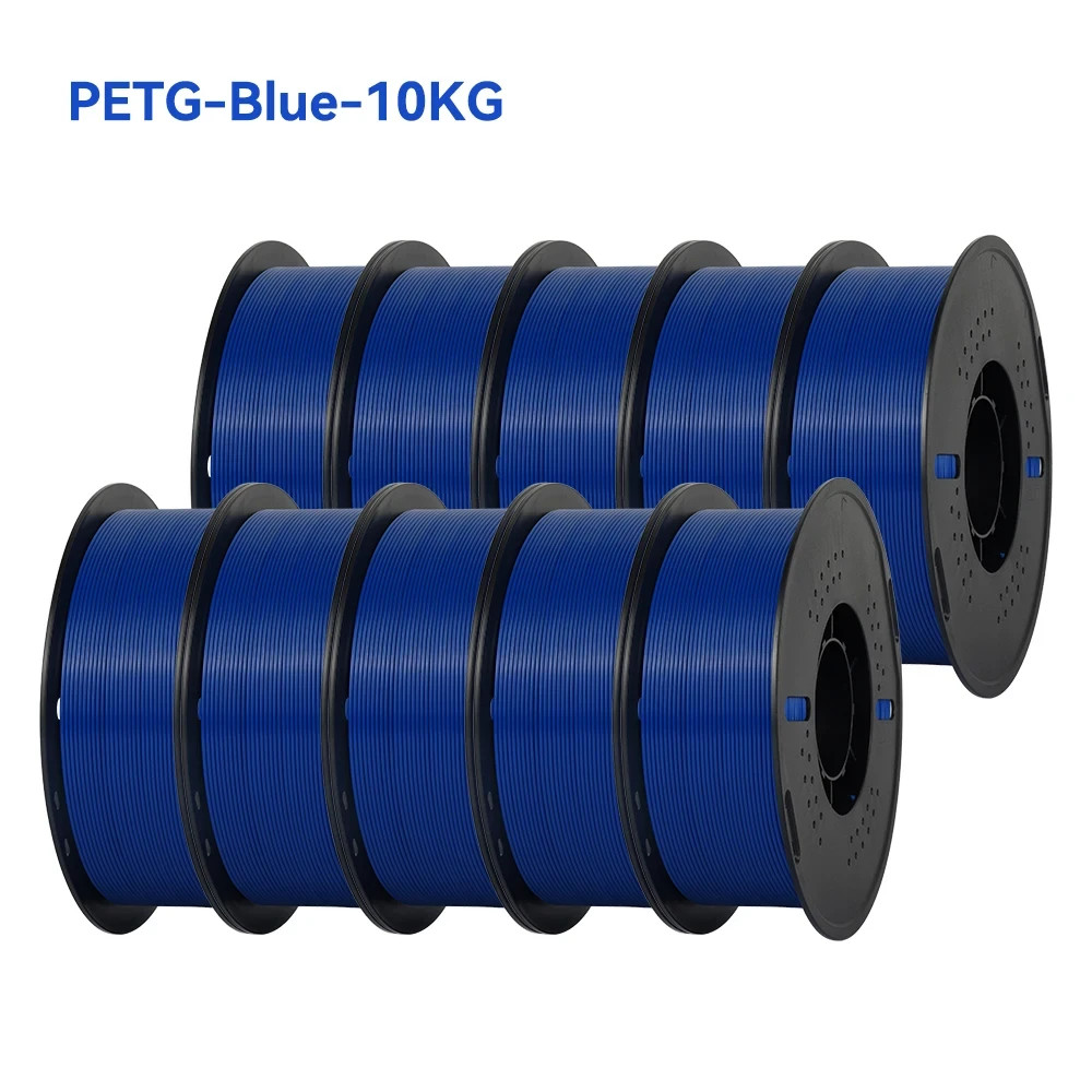 Kingroon 1.75mm PETG 3D Printer Filament – 10kg (Mixed Colors)