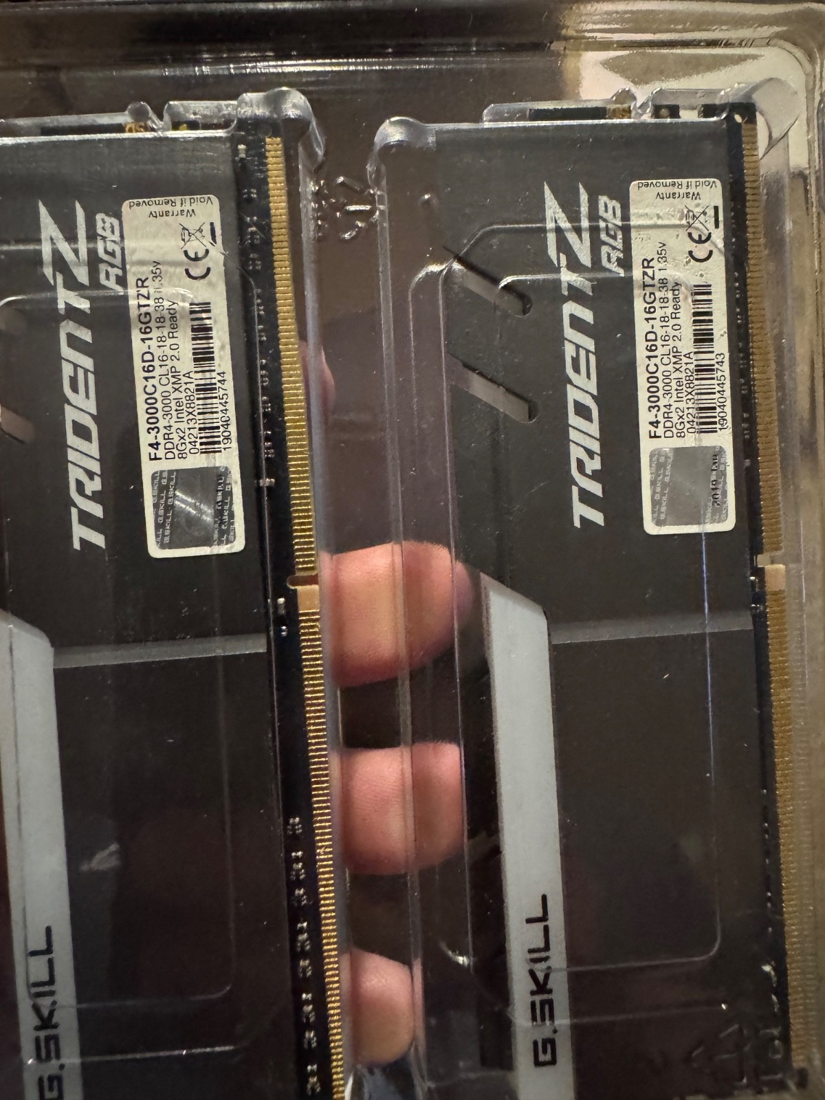 G. SKILL Trident Z RGB 16GB (2 x 8GB) PC4-24000 (DDR4-3000) Memory…