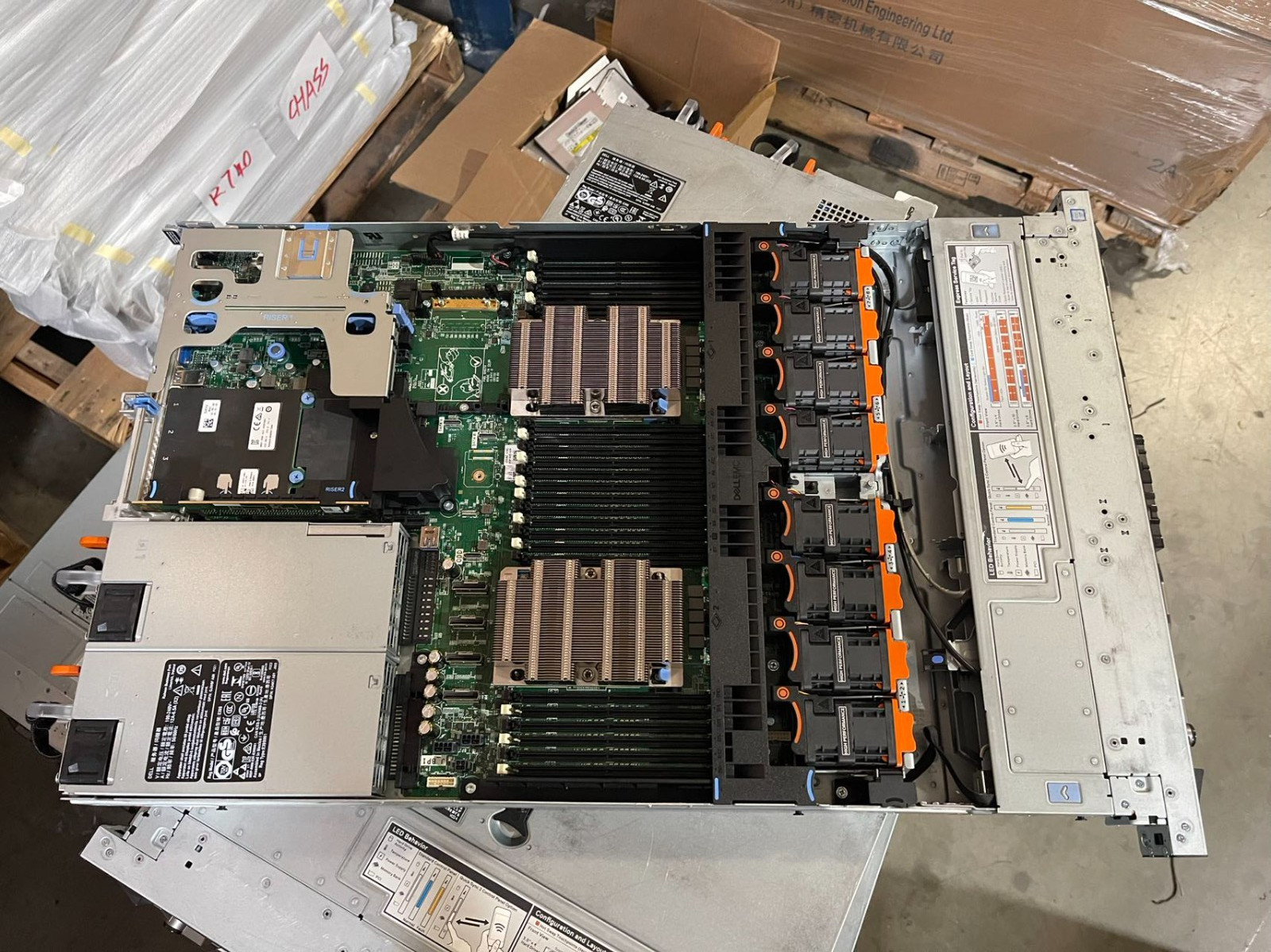 Dell PowerEdge R640 Barebone HG0J8 KG52T 2xHeatsink 2x 1100W No CPU/RAM/HDD