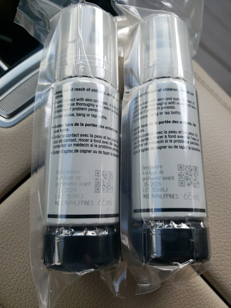 🤡Genuine Epson 522 (65 mil) Black Ink Bottle Exp. (may) 5- 2028 2 Pack