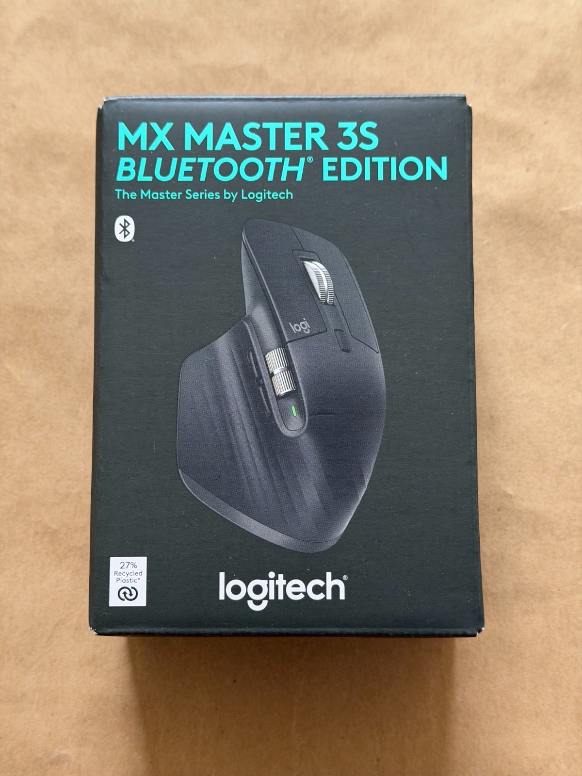 NEW LOGITECH MX MASTER 3S BLUETOOTH EDITION WIRELESS MOUSE BLACK 910-007500