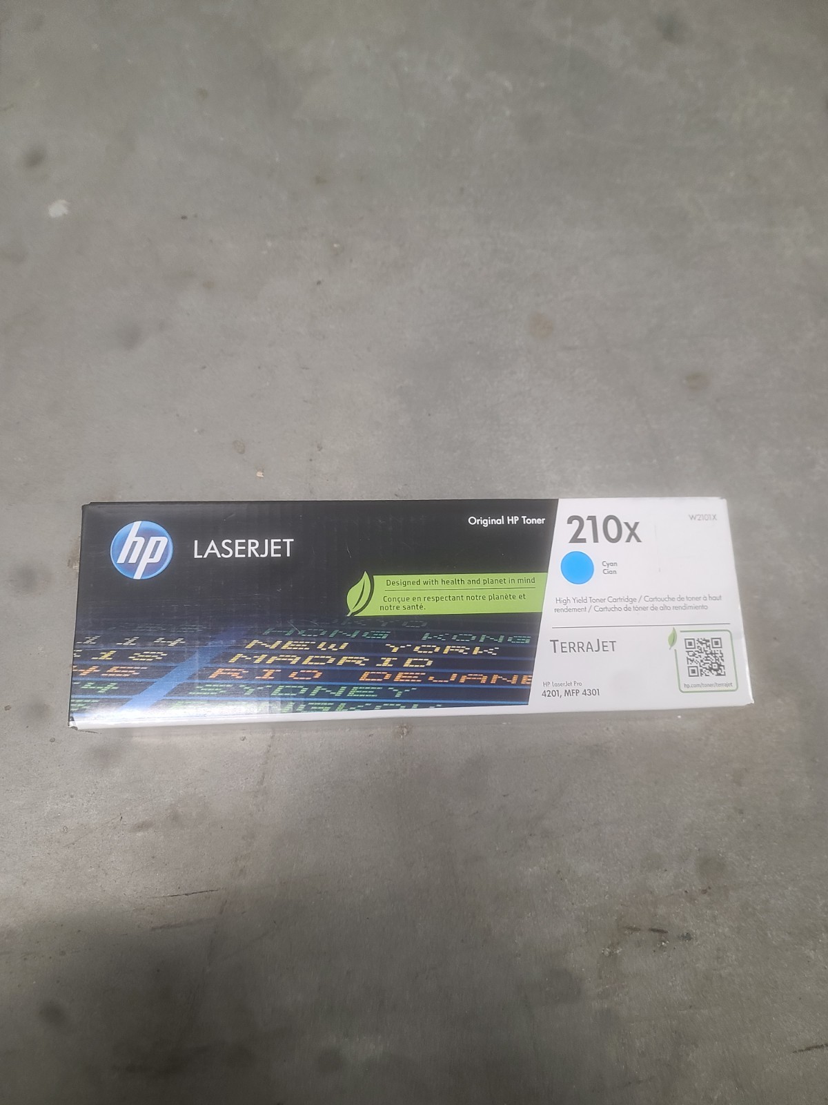 HP 210X Black Laserjet Toner Cartridge Genuine Original OEM