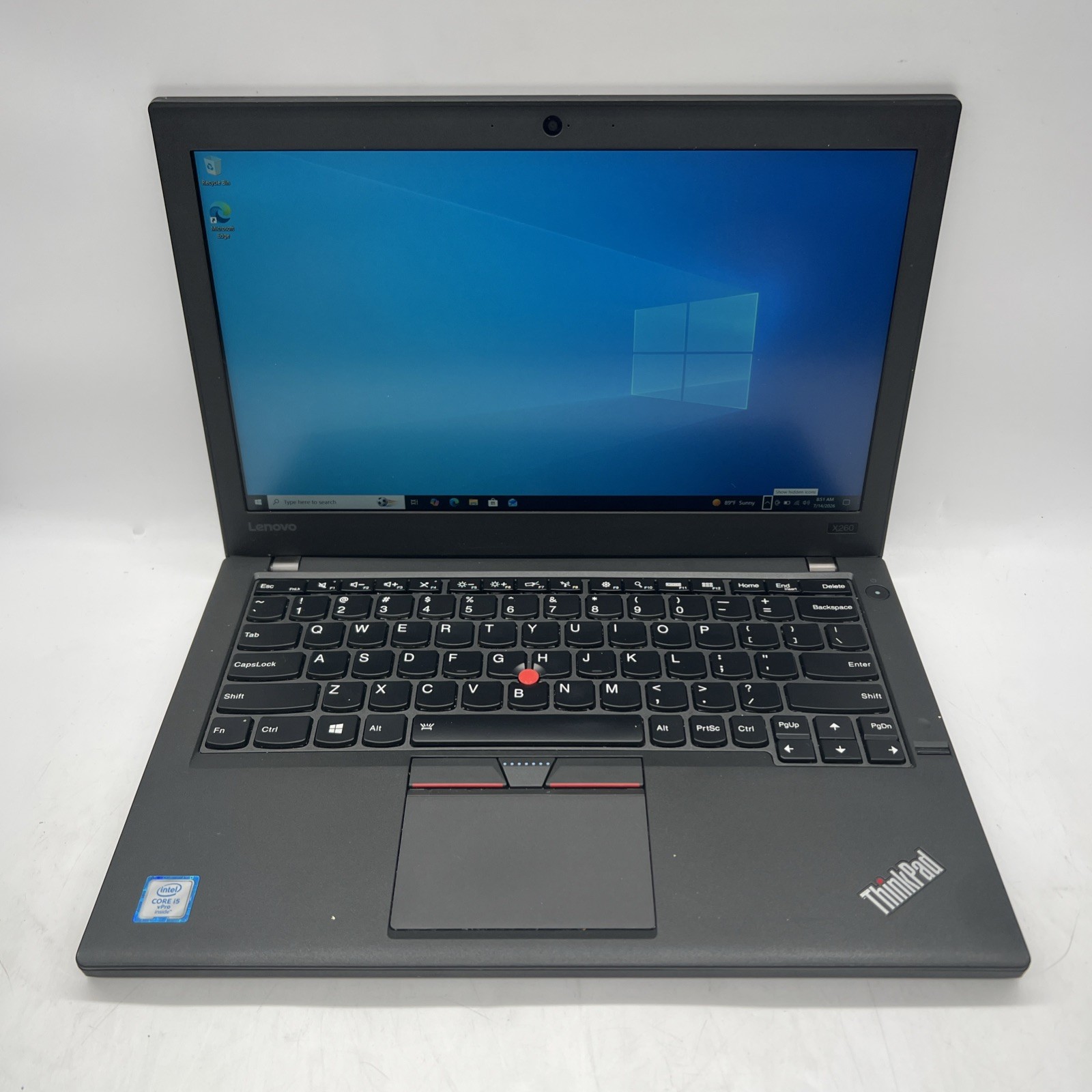 LENOVO ThinkPad X260 i5 6300U 2.4GHz 8GB RAM 256GB SSD Win10P