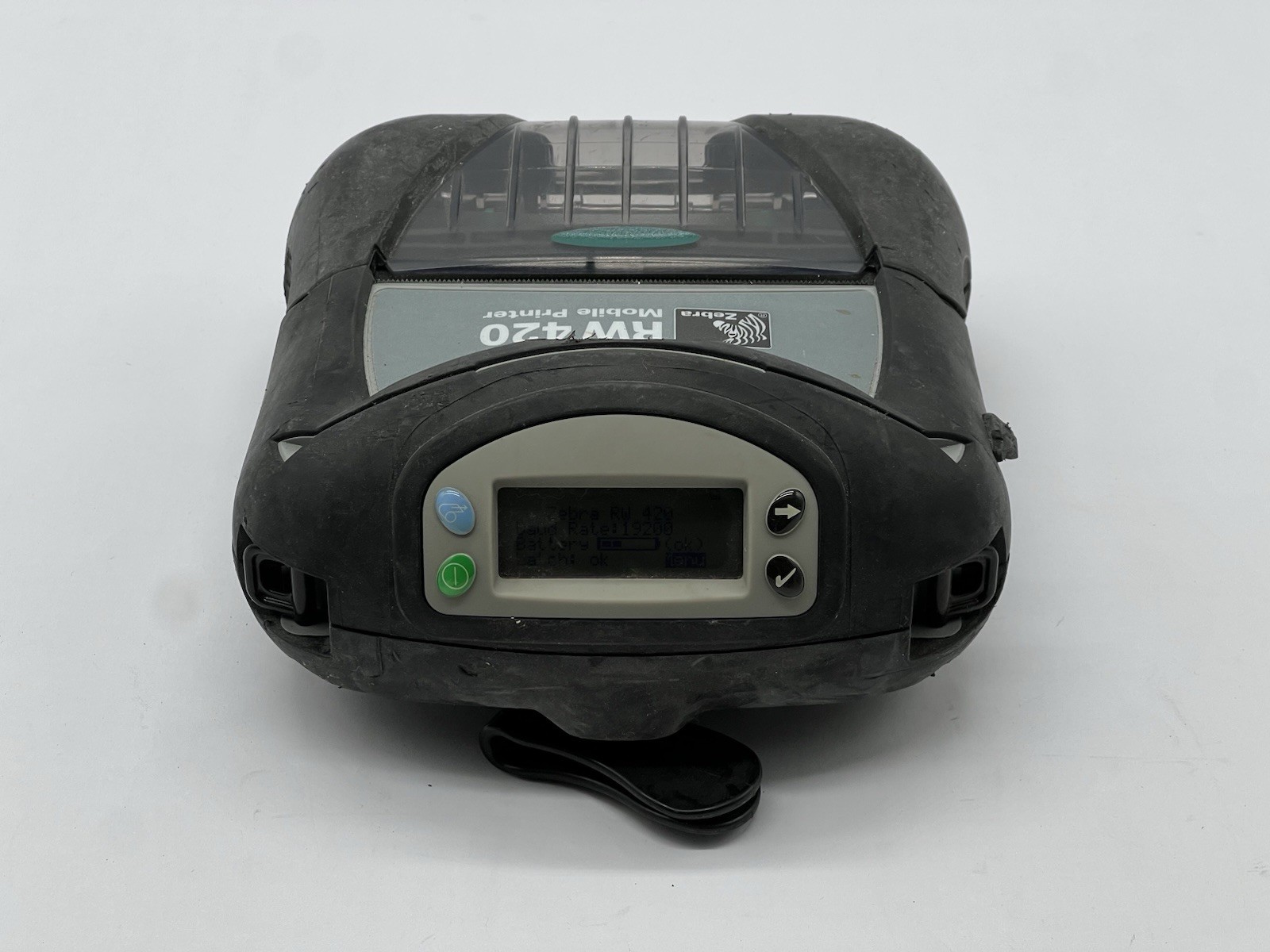 Zebra RW420 Wireless Mobile Printer-No Power Supply
