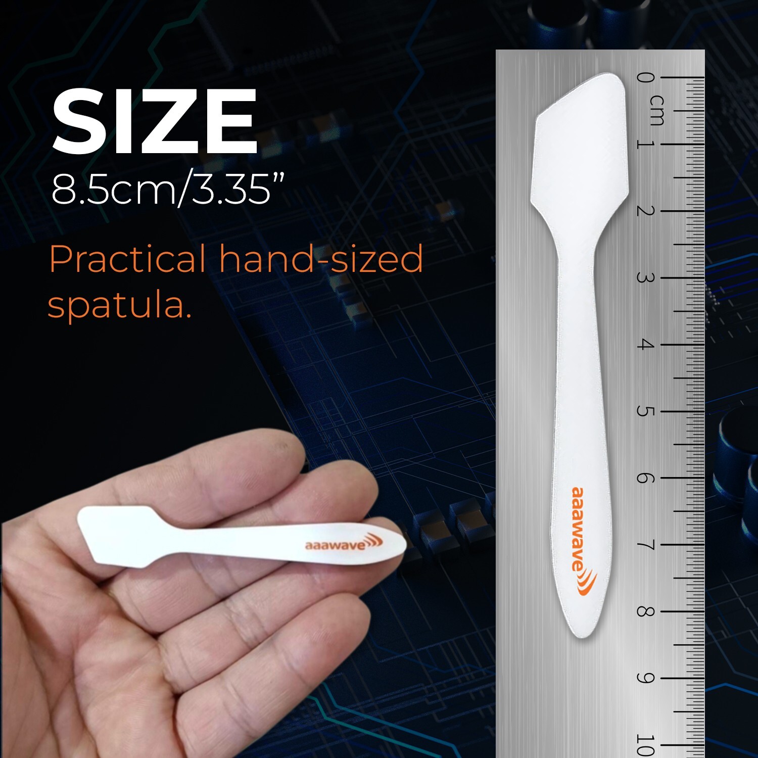 AAAwave Thermal Paste Spreader – Spatula for Applying and Spreading Thermal Past