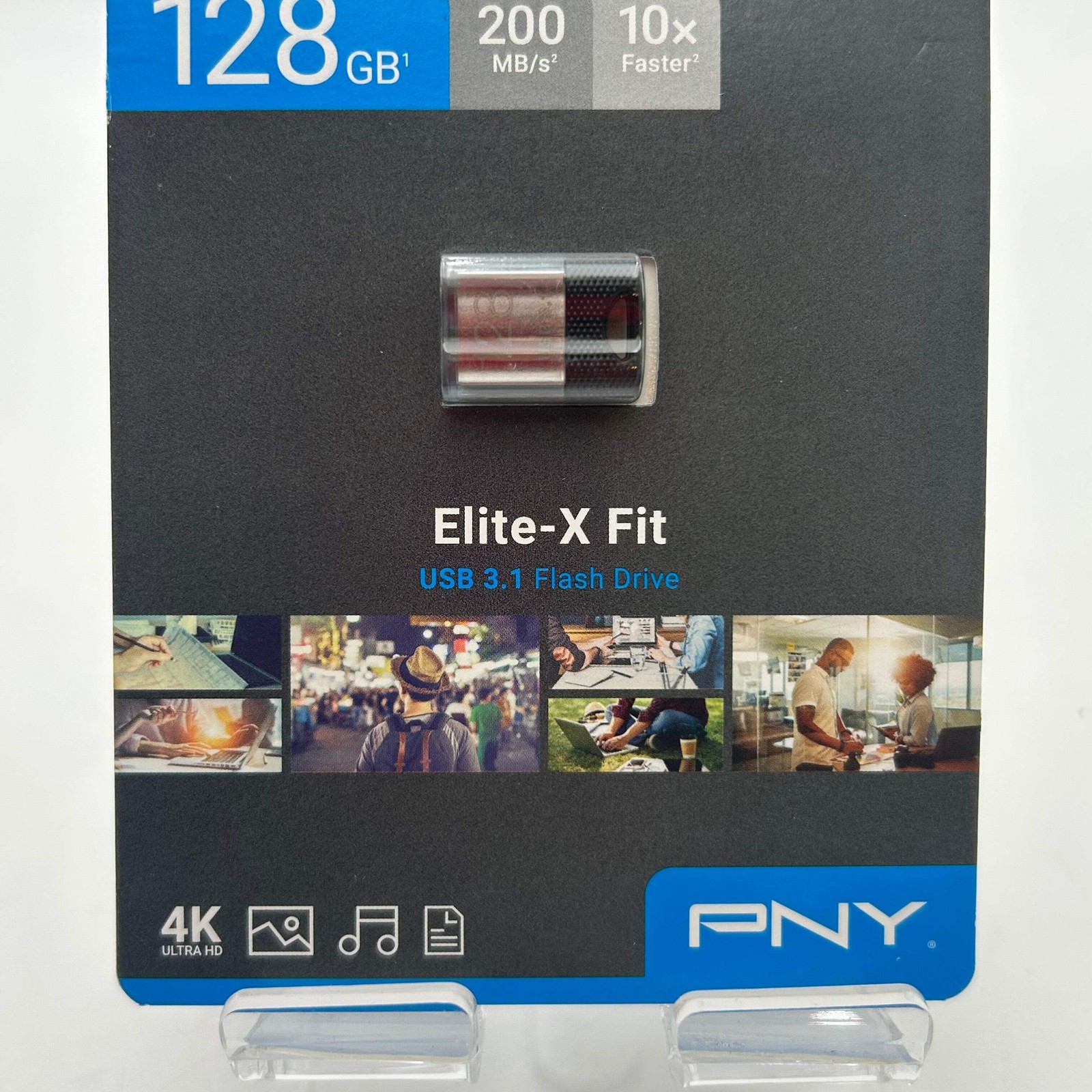 PNY 128GB Elite-X Fit USB 3.1 Flash Drive 200MB/s – Brand New