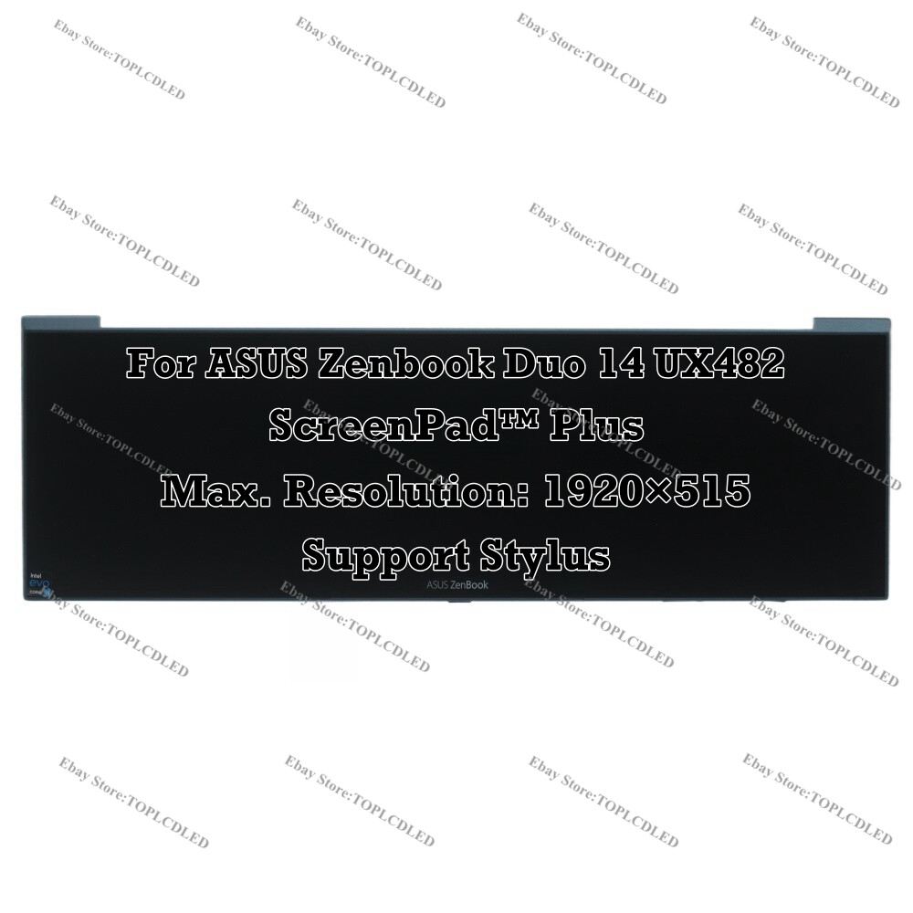 ASUS Zenbook Duo 14 UX482 12.65″ 1920×515 Panel ScreenPad Plus Support Stylus