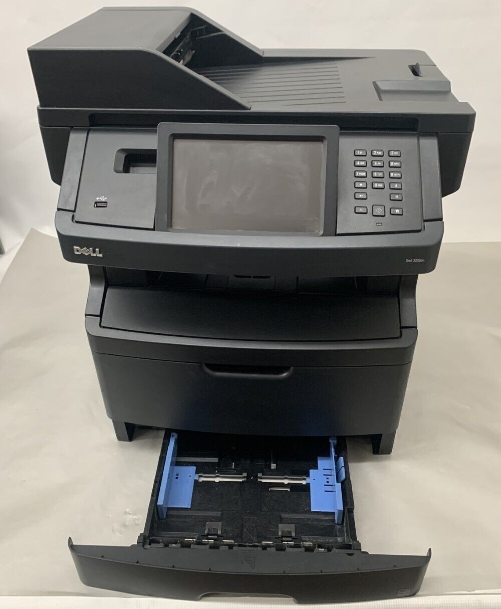 Dell 3333dn Copy Scan Print 600x600DPI Monochrome Multifunction Laser Printer