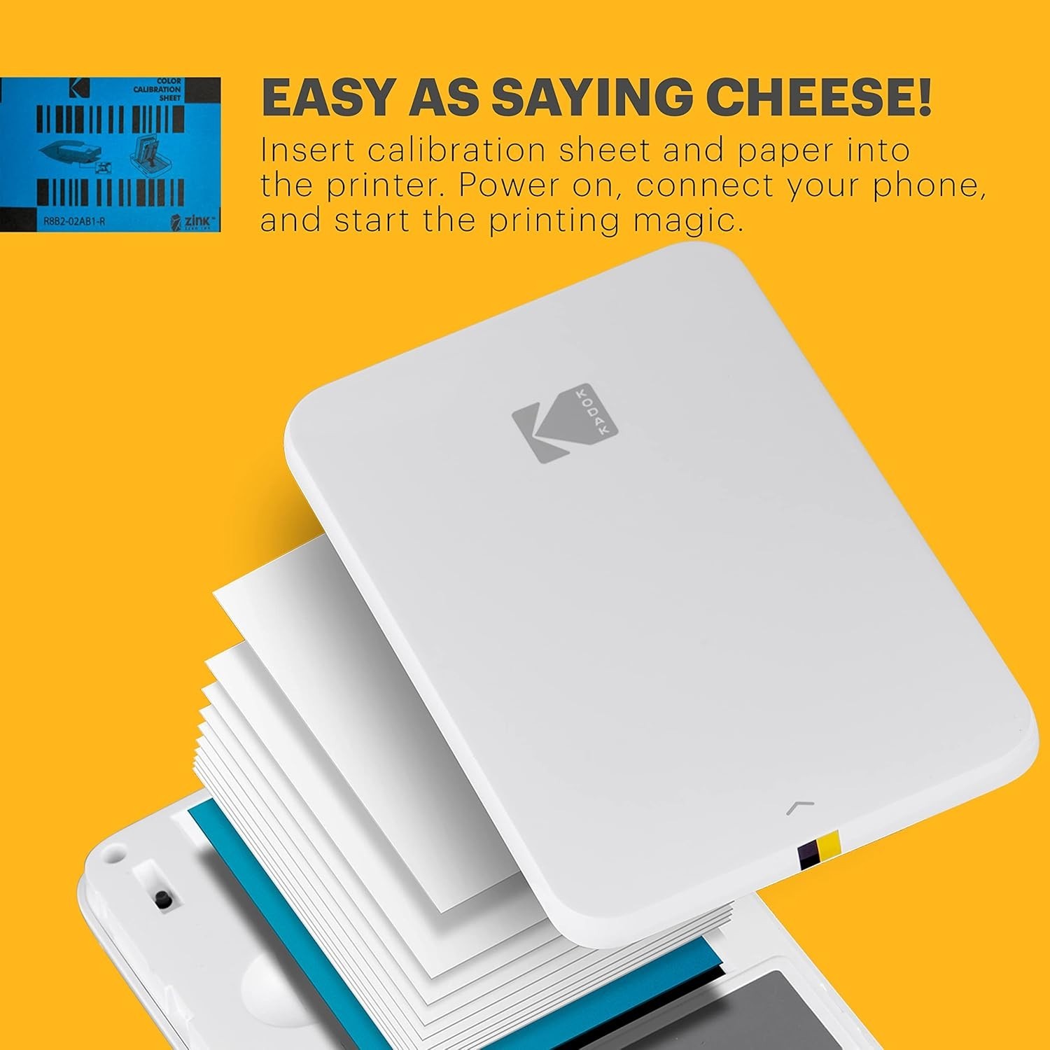 Photo Paper 2×3 White Glossy 100 Sheets Compatible with Cameras Printers