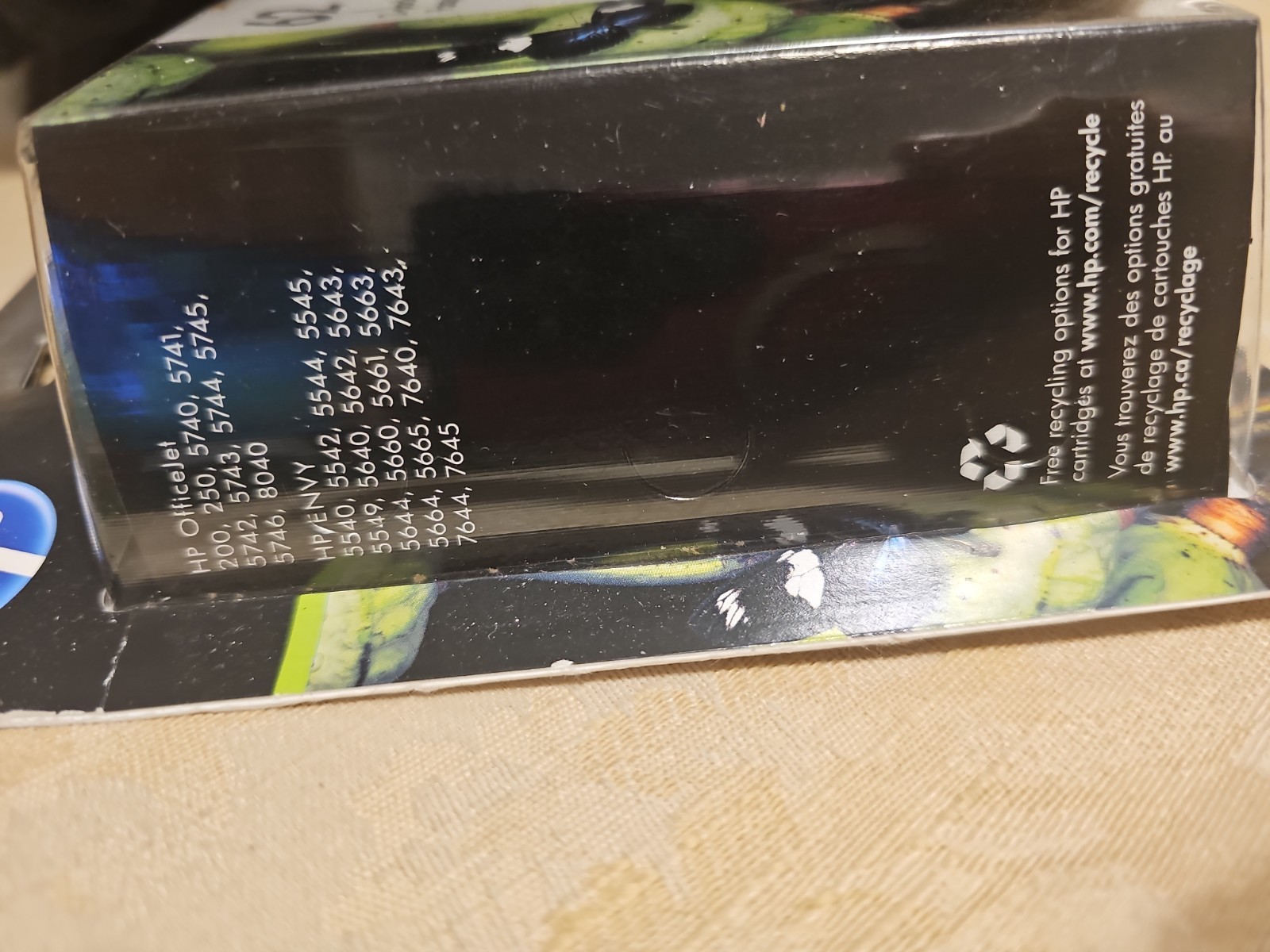 Hewlett Packard 62 2-pack Black And Tri-color Ink Cartridges Expires Sept 2022