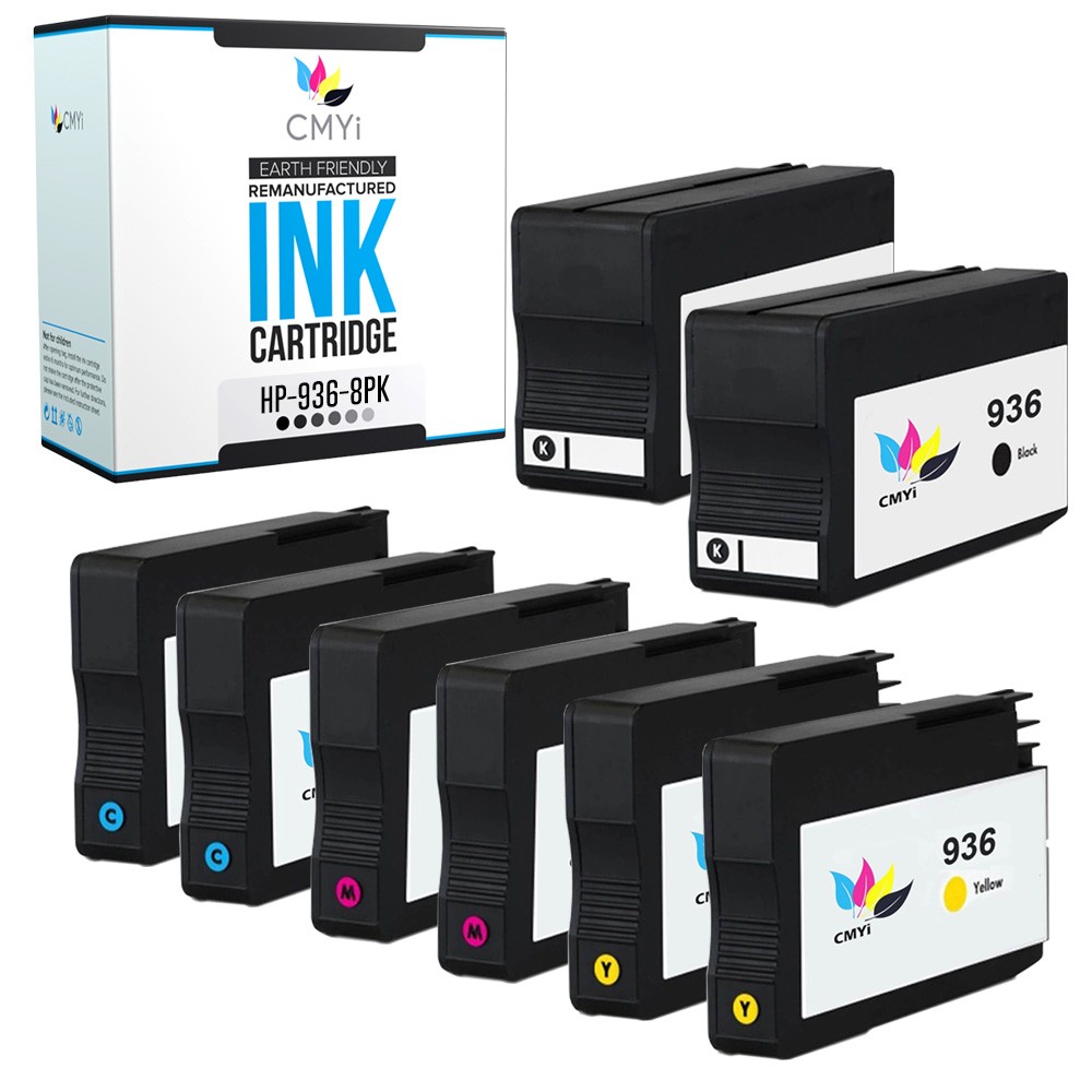 Black Color Ink Cartridges Lot for HP 936 for OfficeJet Pro