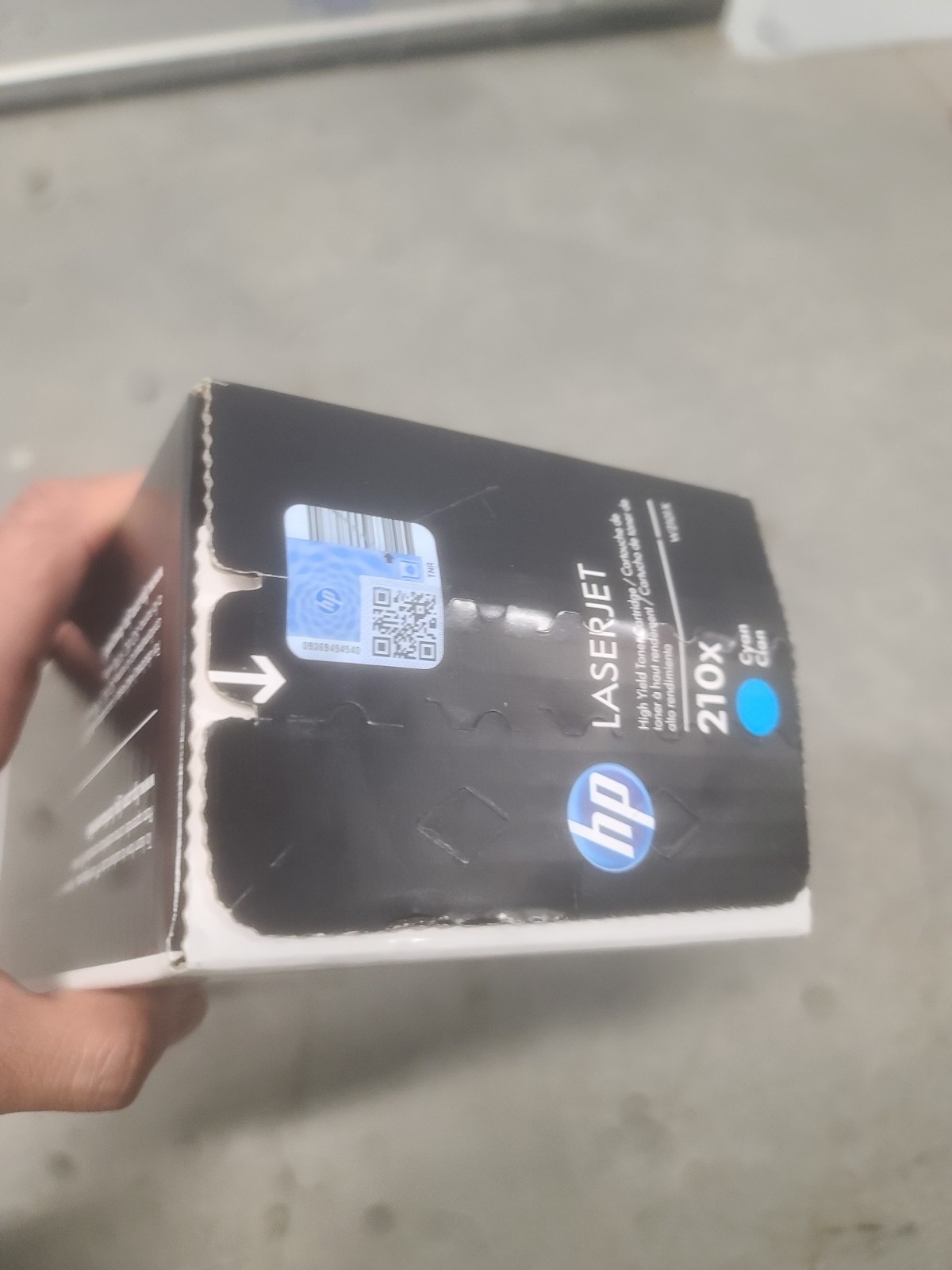 HP 210X Black Laserjet Toner Cartridge Genuine Original OEM
