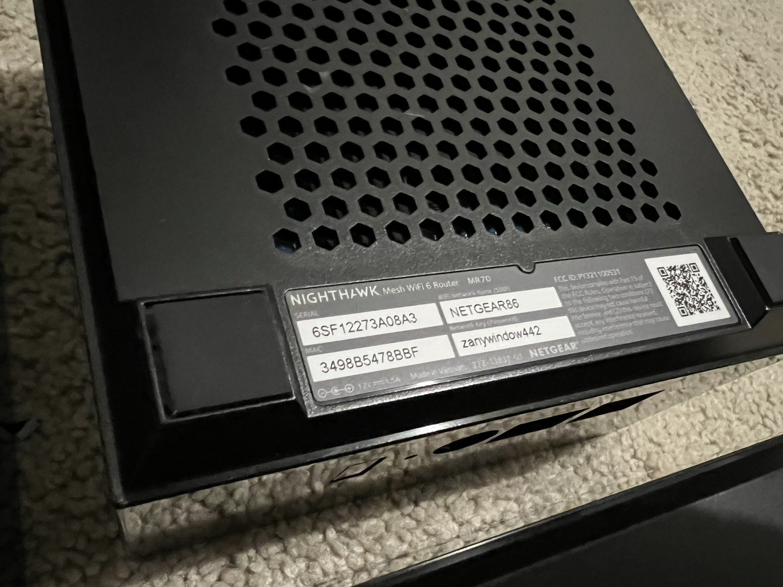 NETGEAR Nighthawk Tri-Band Whole Home Mesh WiFi 6 System (MK73S)