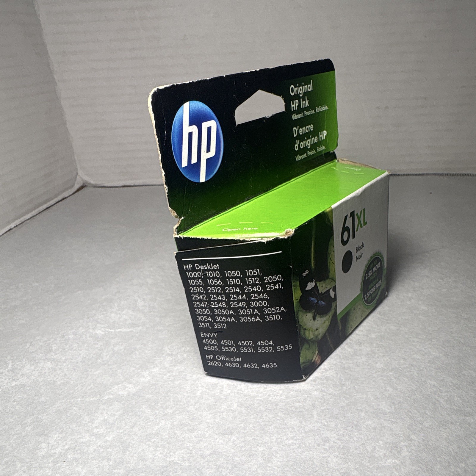 HP 61XL Black Genuine/Original Inkjet Ink Cartridge CH563WN For HP