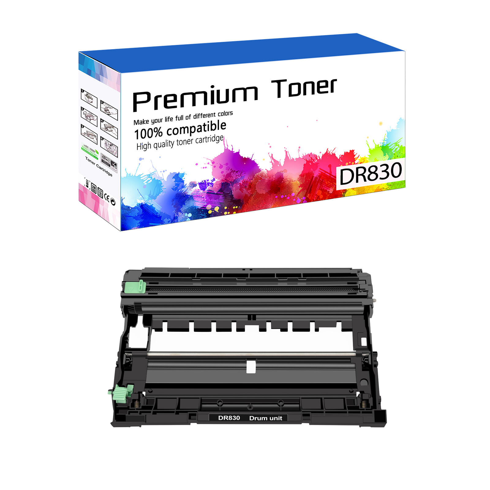 1PK DR830 Drum for Brother DR-830 HL-L2865DW DCP-L2640DW HL-L2467DW MFC-L2807DW