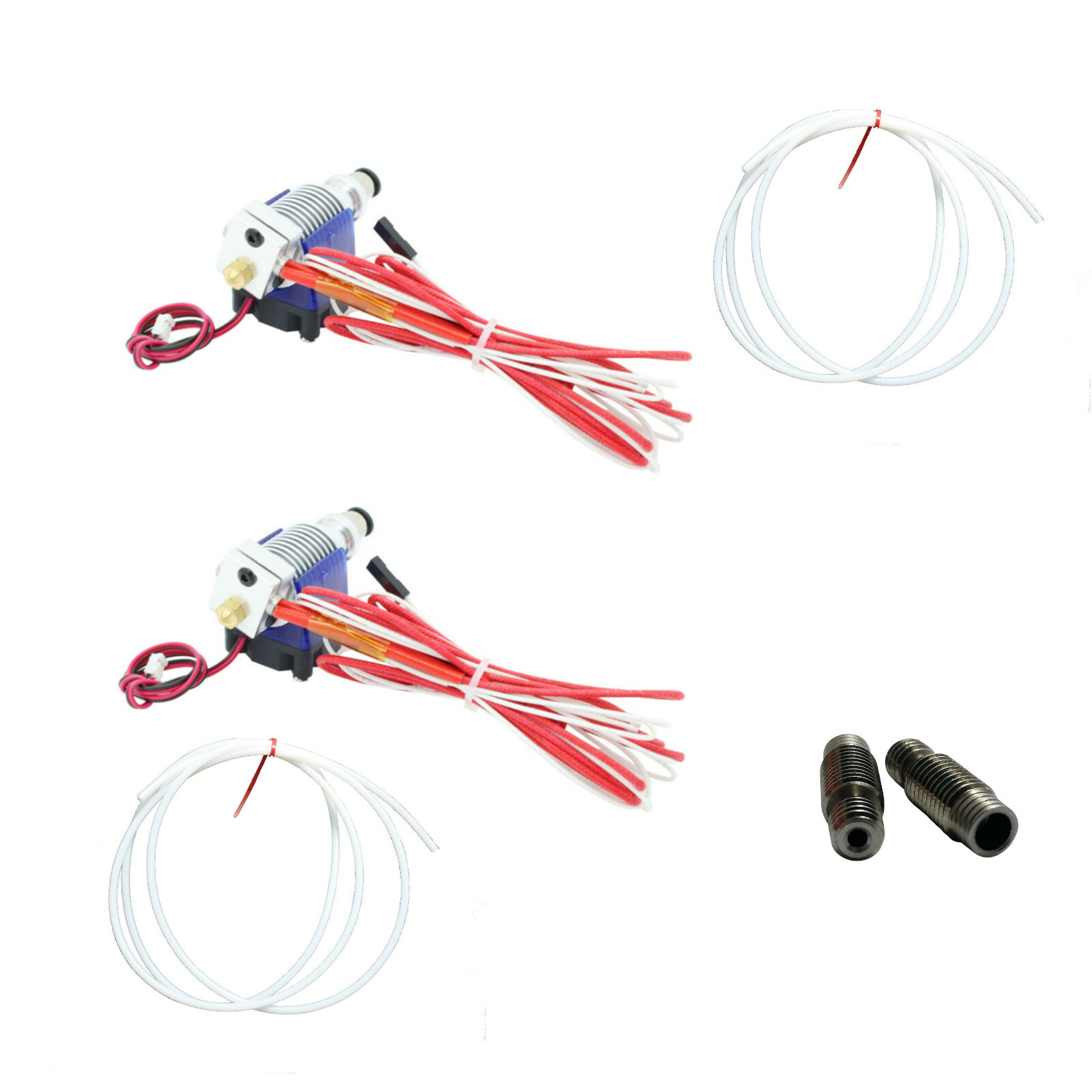 24V 12V V6 J-head Bowden or Direct Hotend Kit 1.75 All Metal Option Extruder US