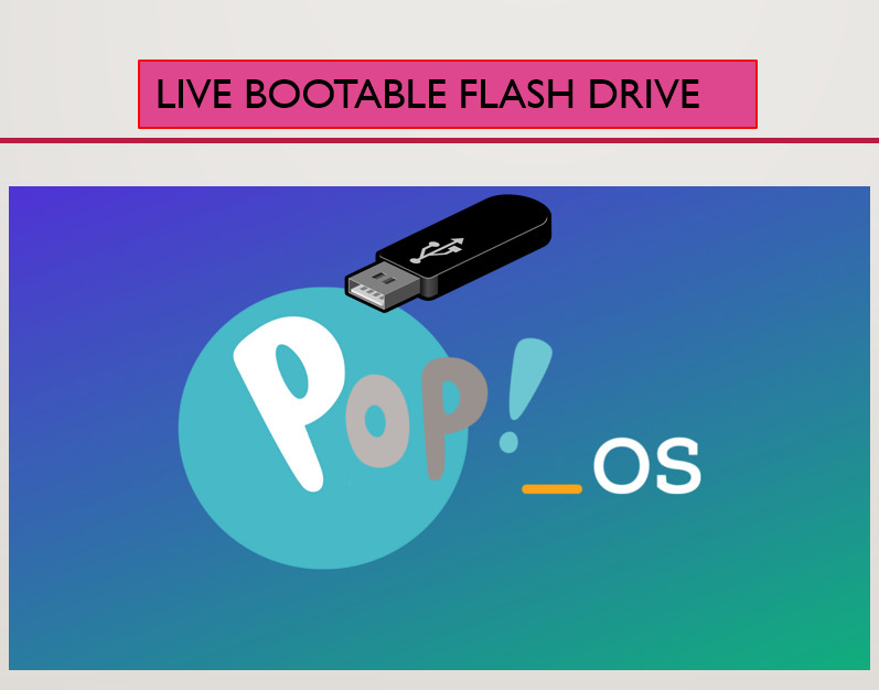Pop!_OS System76 22.04 Intel AMD 64 Bit USB Drive Linux Boot Pop OS