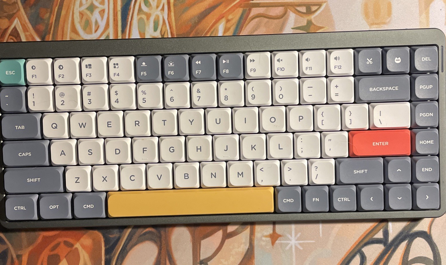 New NuPhy Air 75 Wireless Mechanical Keyboard AIR75 Red Switches