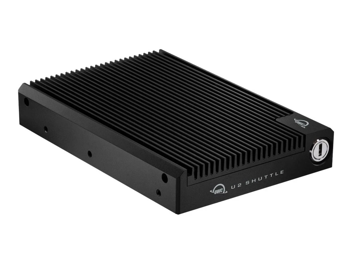 OWC U2 SHUTTLE Holds 4 NVMe SSDs, Excellent Condition, FREE SHIPPING IN USA.