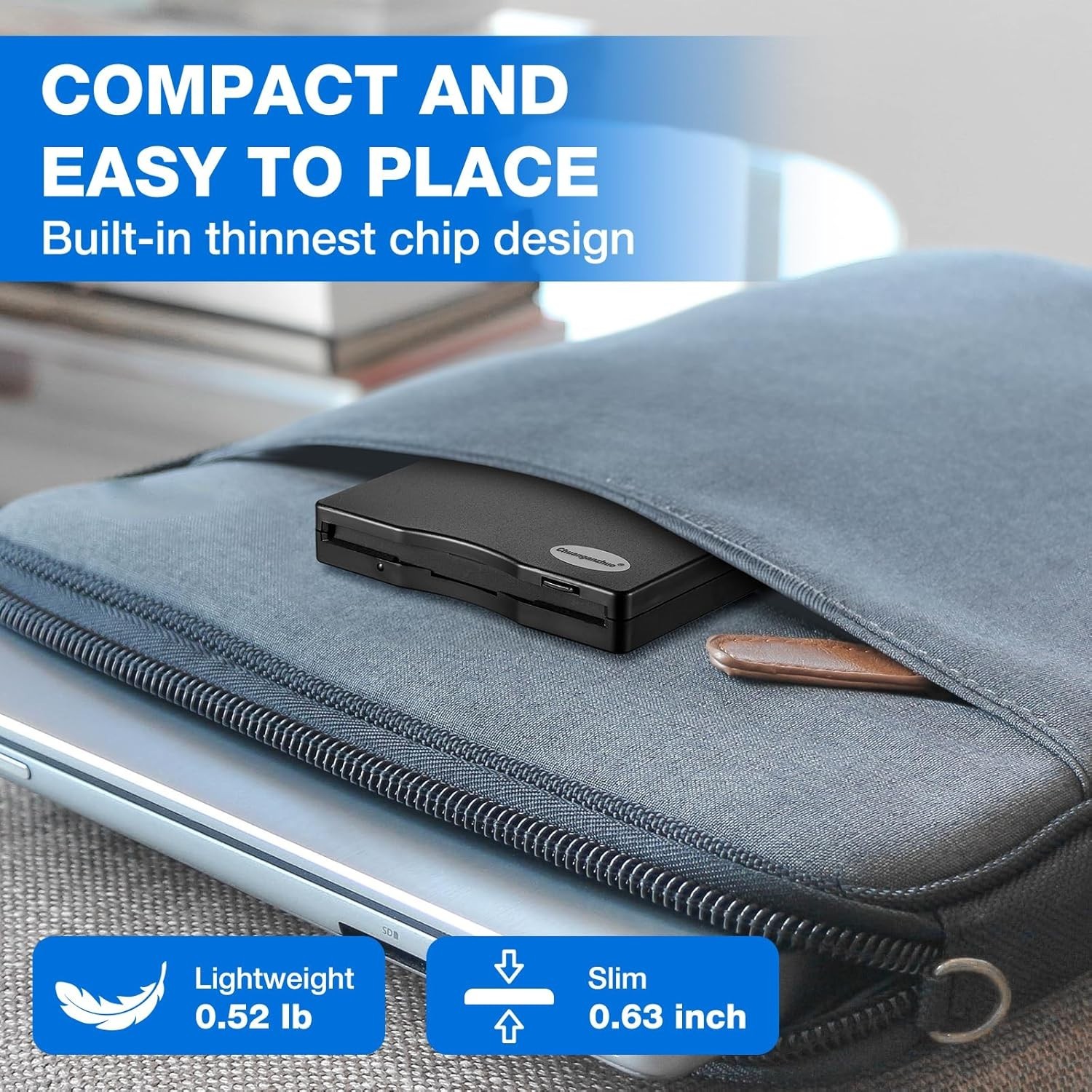 Dust-Resistant External Floppy Disk Drive – Compatible with Windows 11-2000