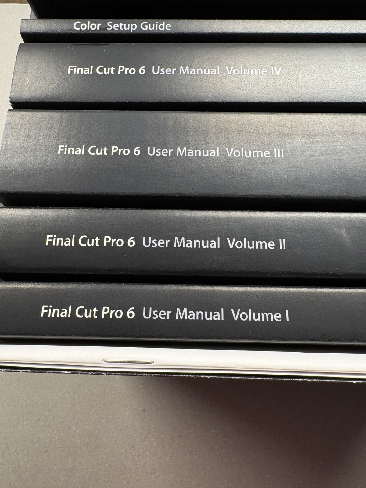 Apple Final Cut Studio 2 Video Editing Software Mac Complete Box Set W/ Manuals