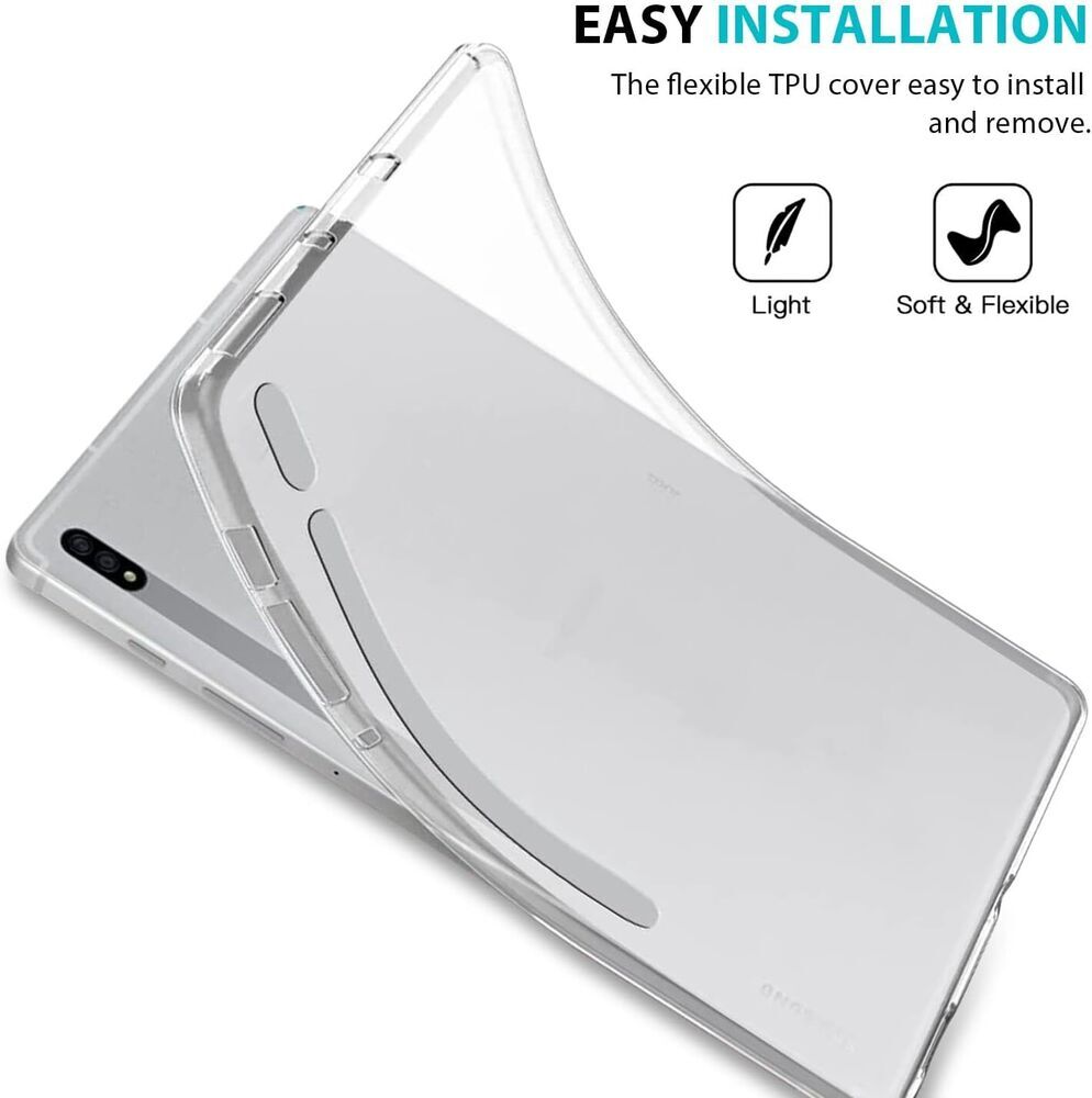 Ultra Slim Tablet Case Cover For Samsung Galaxy Tab A9+ 11″/S9+ S9 FE+ 12.4 Inch
