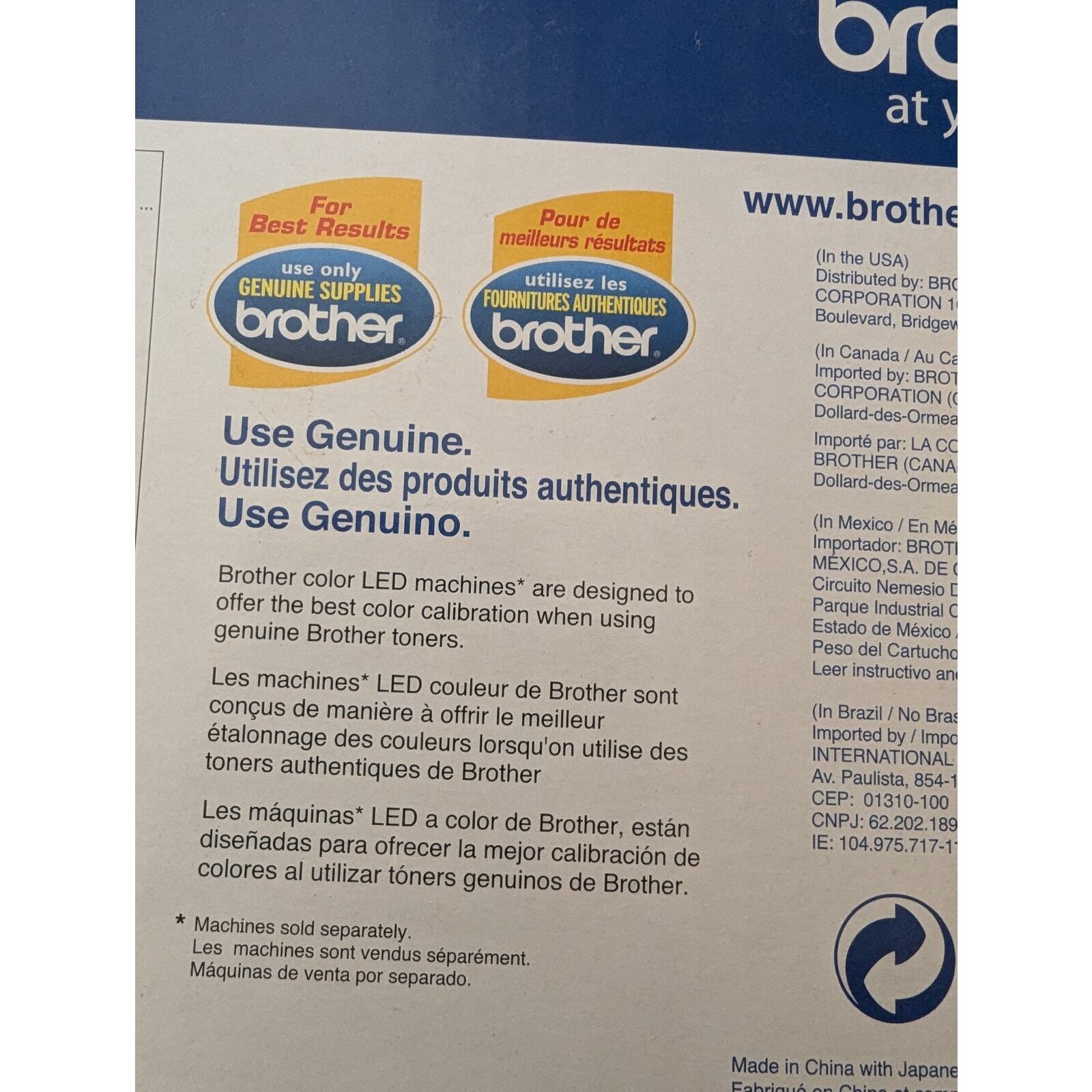 New Brother Color Toner Cartridge -Yellow Tone
