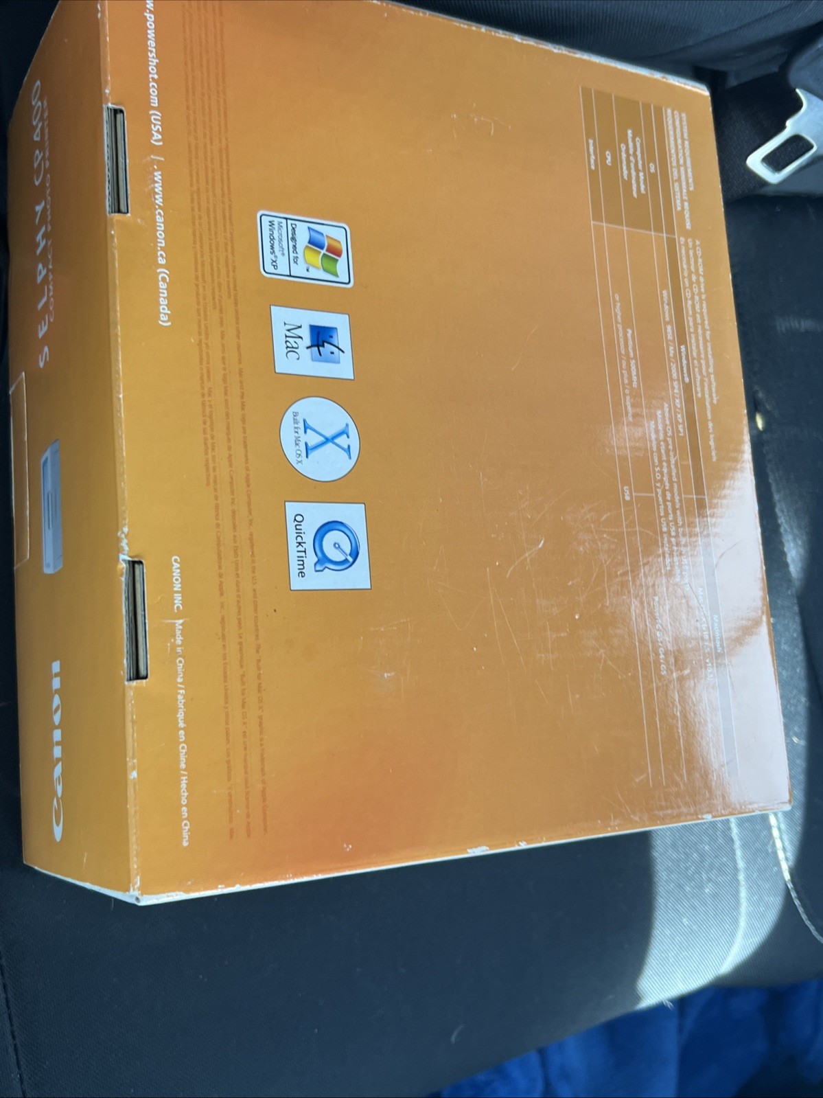 Canon Selphy CP400 Compact Photo Printer, Dye-Sublimation, Portable