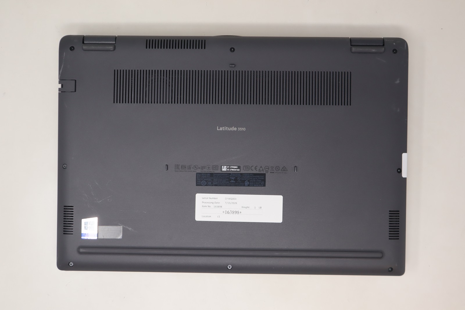 Dell Latitude 3510 Laptop Intel Core i5 10th Gen 8GB RAM 256GB SSD Win 11 Pro