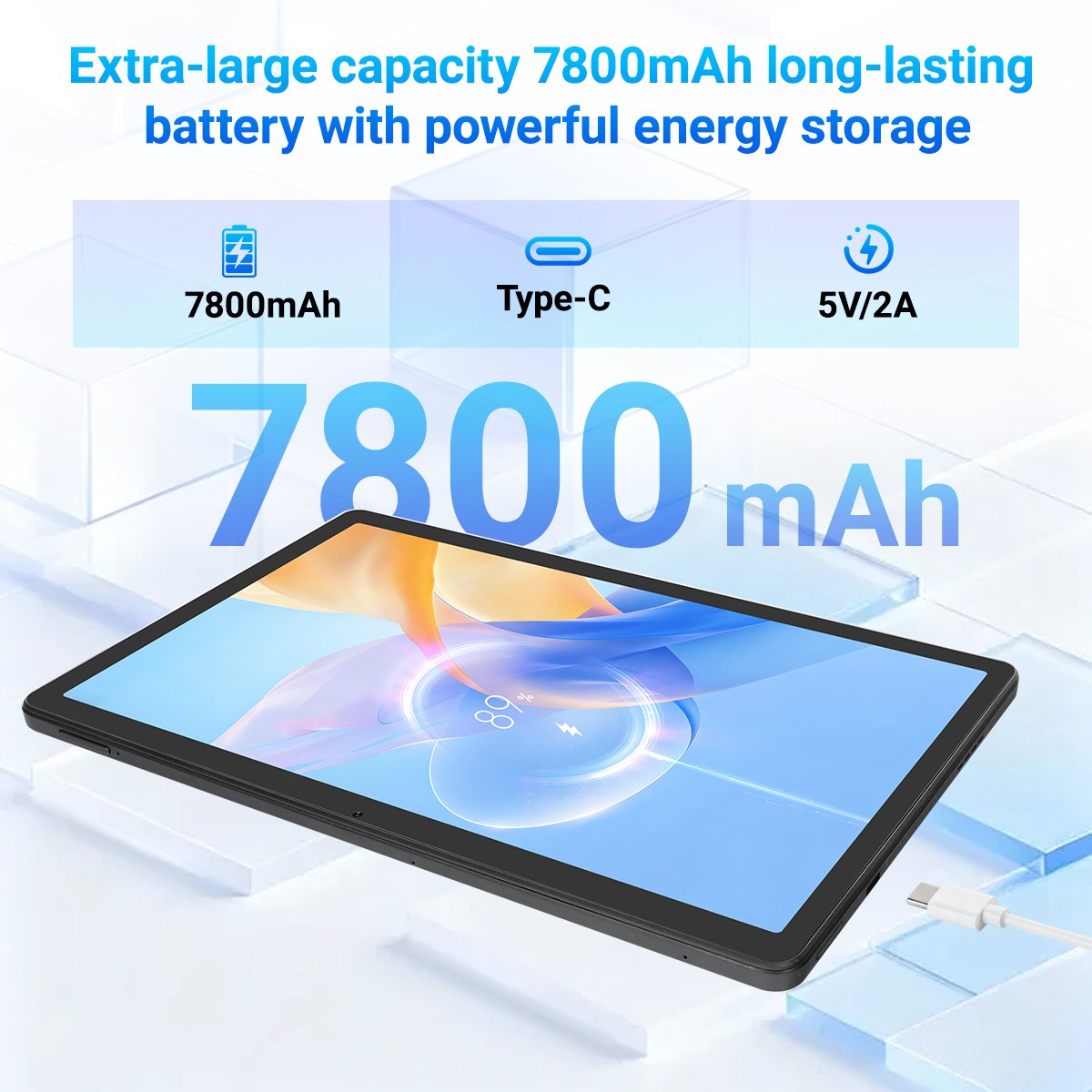 Tablet set Android 16 11 Inch 32GB+256GB 7800mAh Dual Camera Built-in Gemini AI