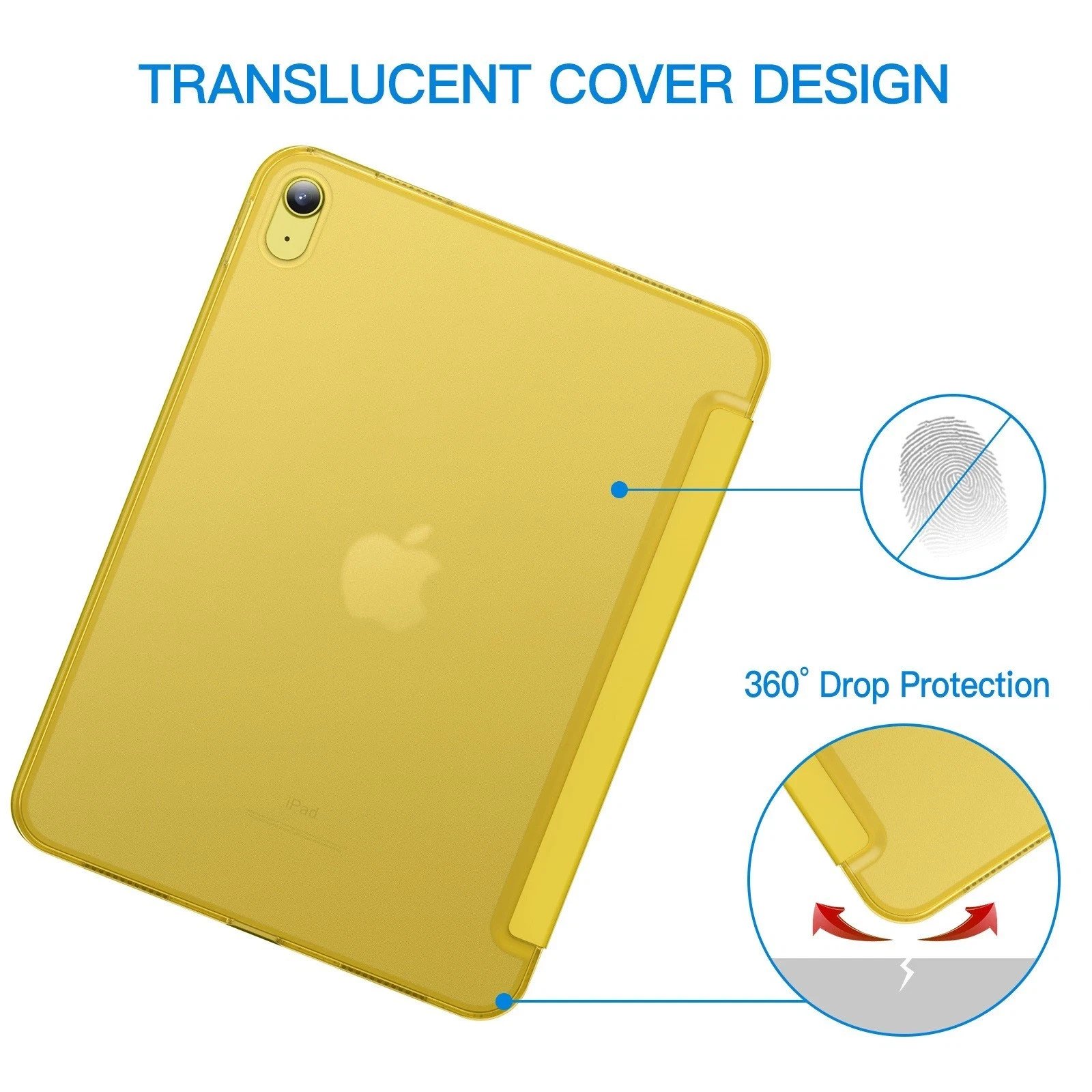 JETech Case for iPad (A16) 11th/10th Generation (2025/2022) with Auto Wake/Sleep
