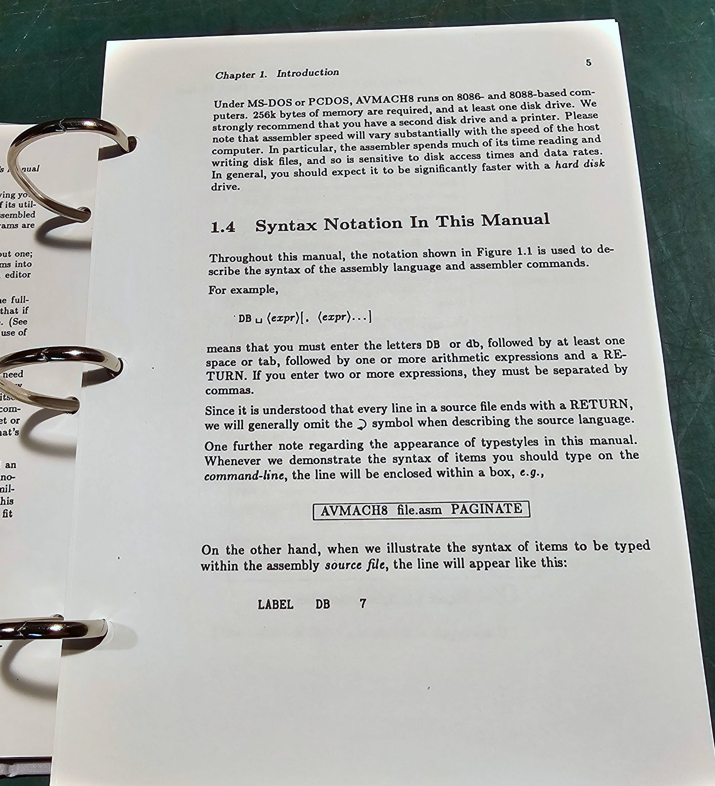 1989 AVOCET AVMAC H8/500, Manual, User Copy of Compiler v.2.12, Assembler v.2.41