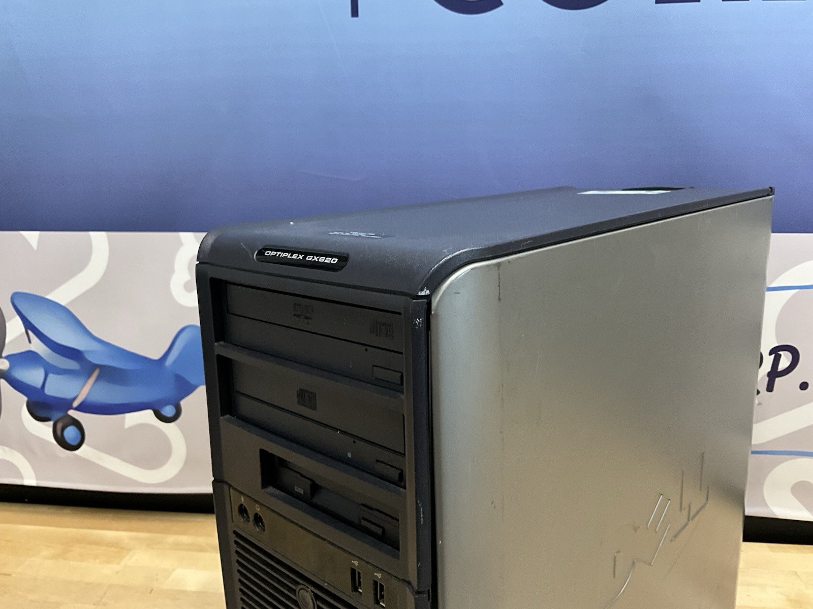 Dell Optiplex GX620 Mini Tower Retro Gaming PC ATI Radeon Dedicated GPU 160 MT