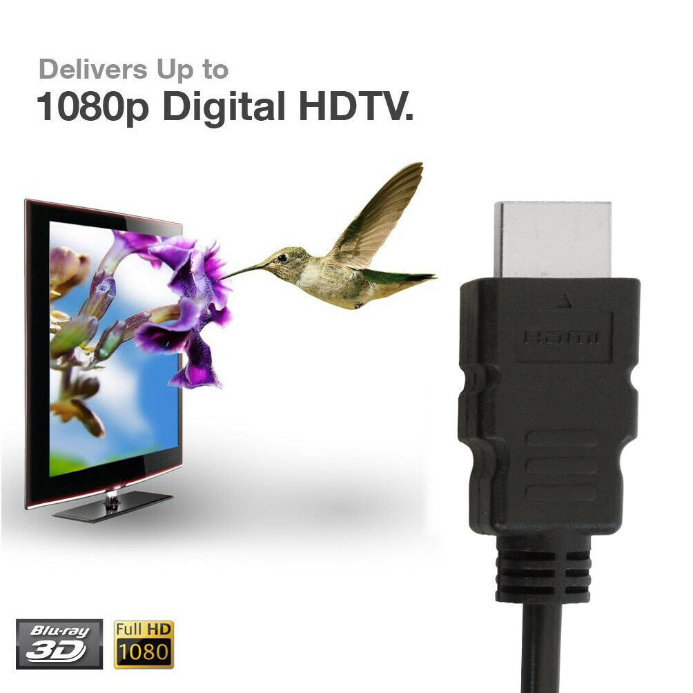 HDMI Cable 2.0 4K 3D HDTV PC XBOX ONE PS4 High Speed Plug 5 10 15 30 50 FEET LOT