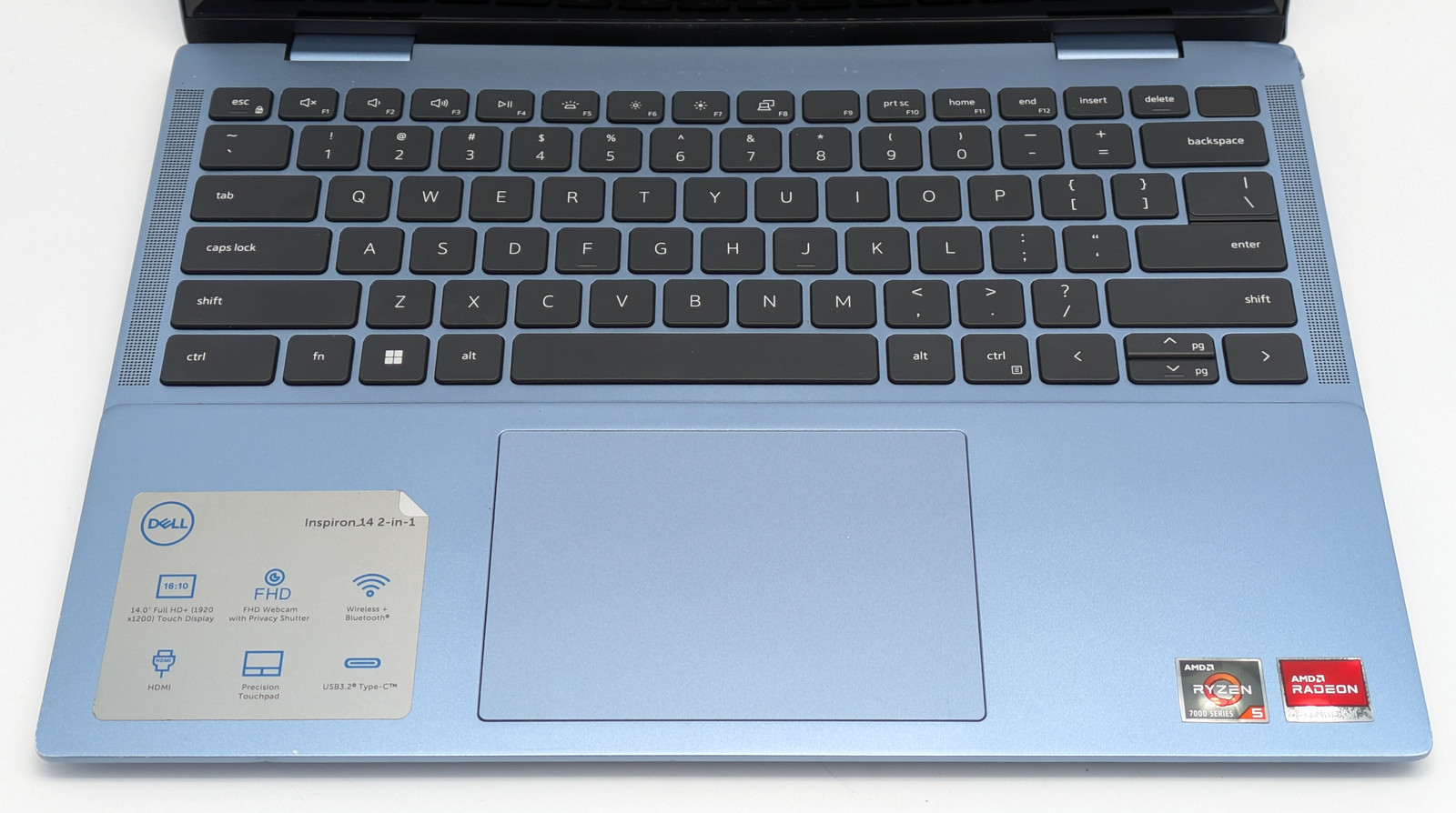 Dell Inspiron 14 7435 2-in-1 14″ Ryzen 5 7530U 8GB DDR4 256GB SSD Windows 11H