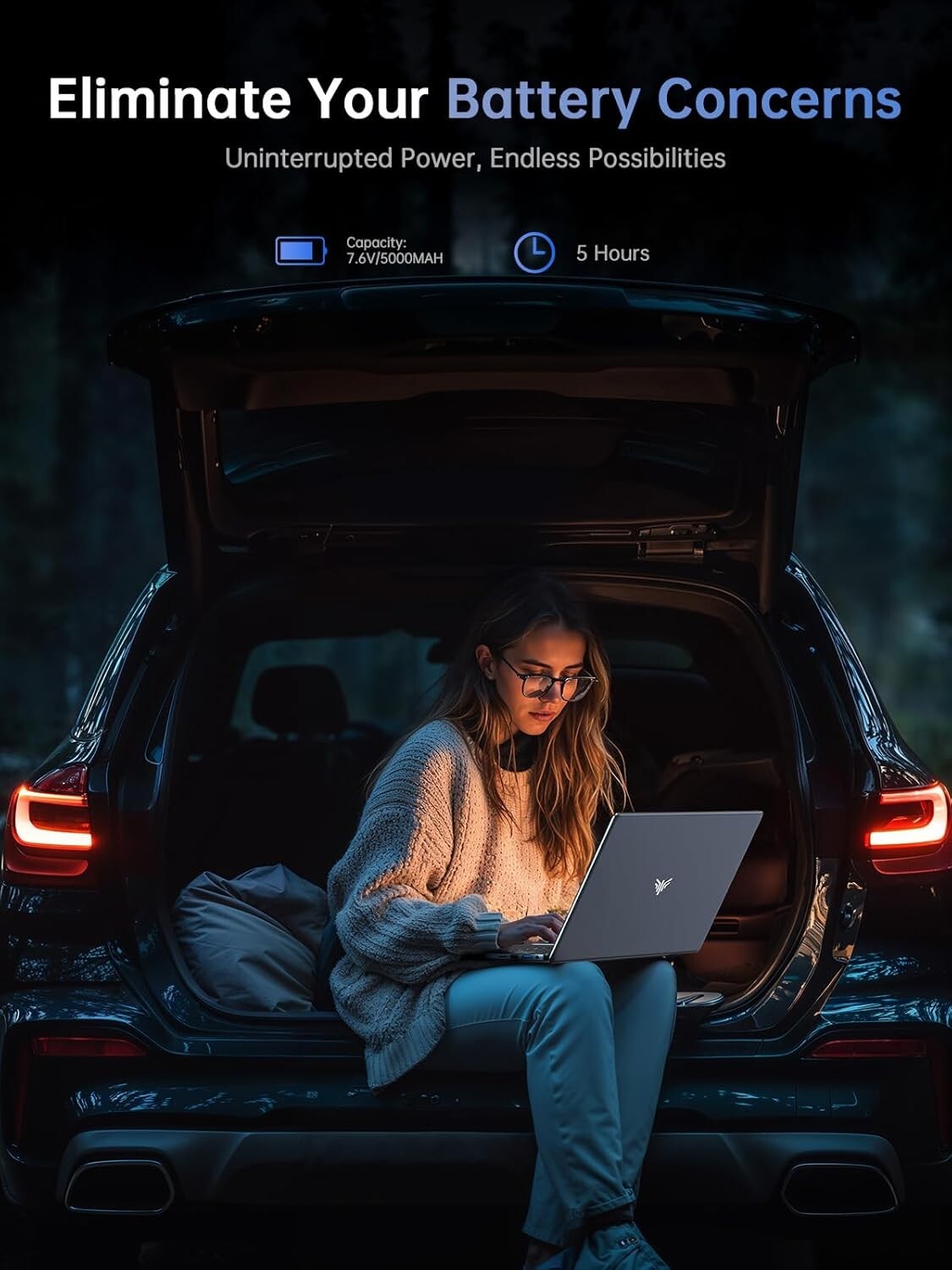 KAIGERR Gaming Laptop, 2024 Laptop Computer with Intel Quad-Core Processor /AX15
