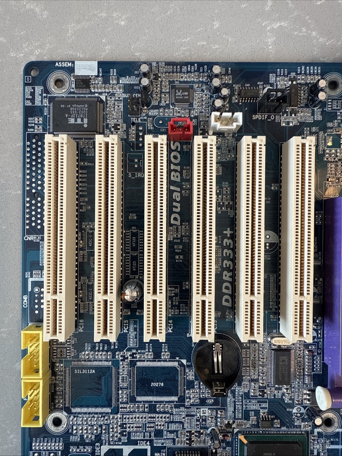 Gigabyte GA-8PE667 Pro Rev 1.2 Socket 478 Motherboard w/ Pentium 4 CPU & Cooler