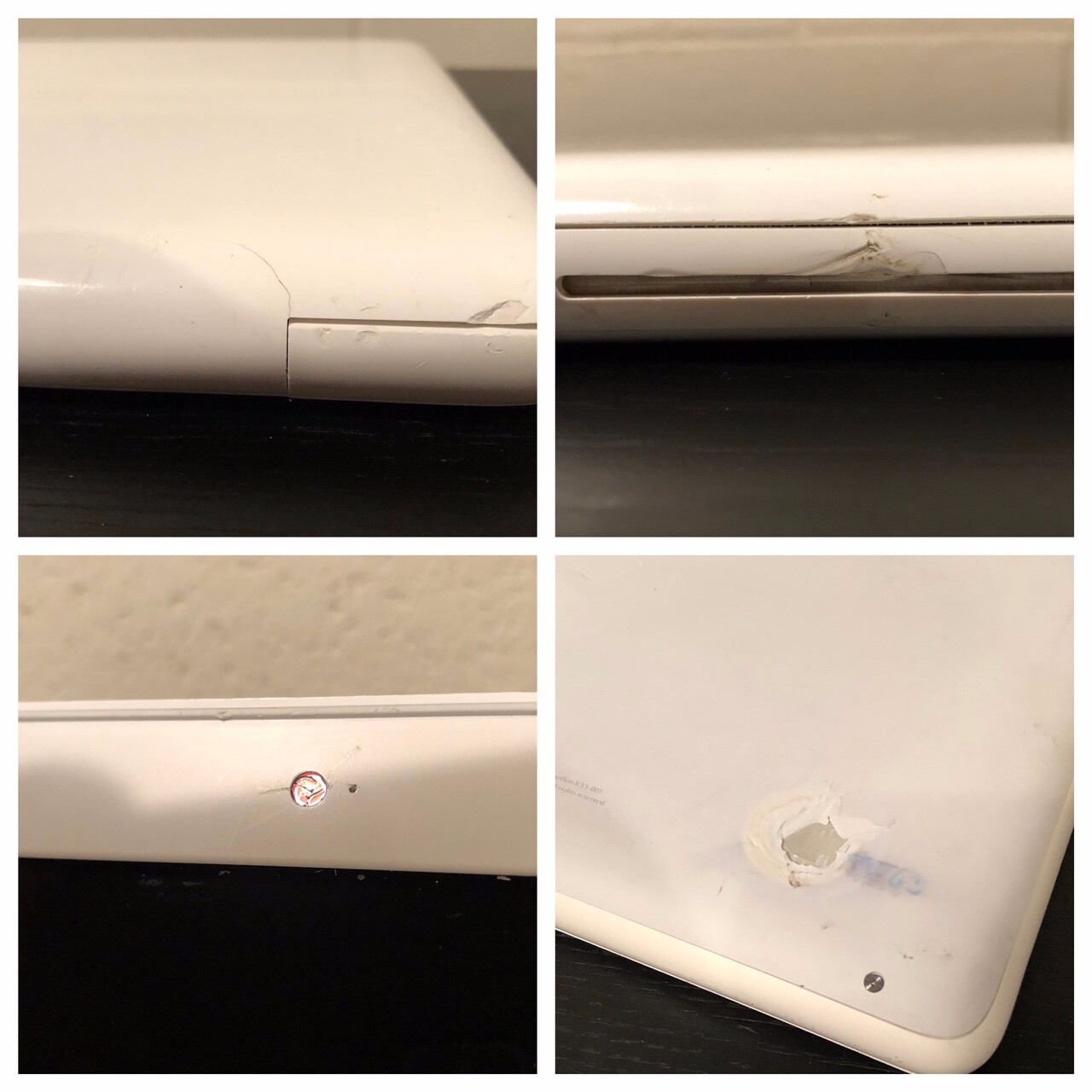 Apple MacBook 13” A1342 2010 2.4GHz/4GB/200GB/NVIDIA 320M – Working Battery!!!