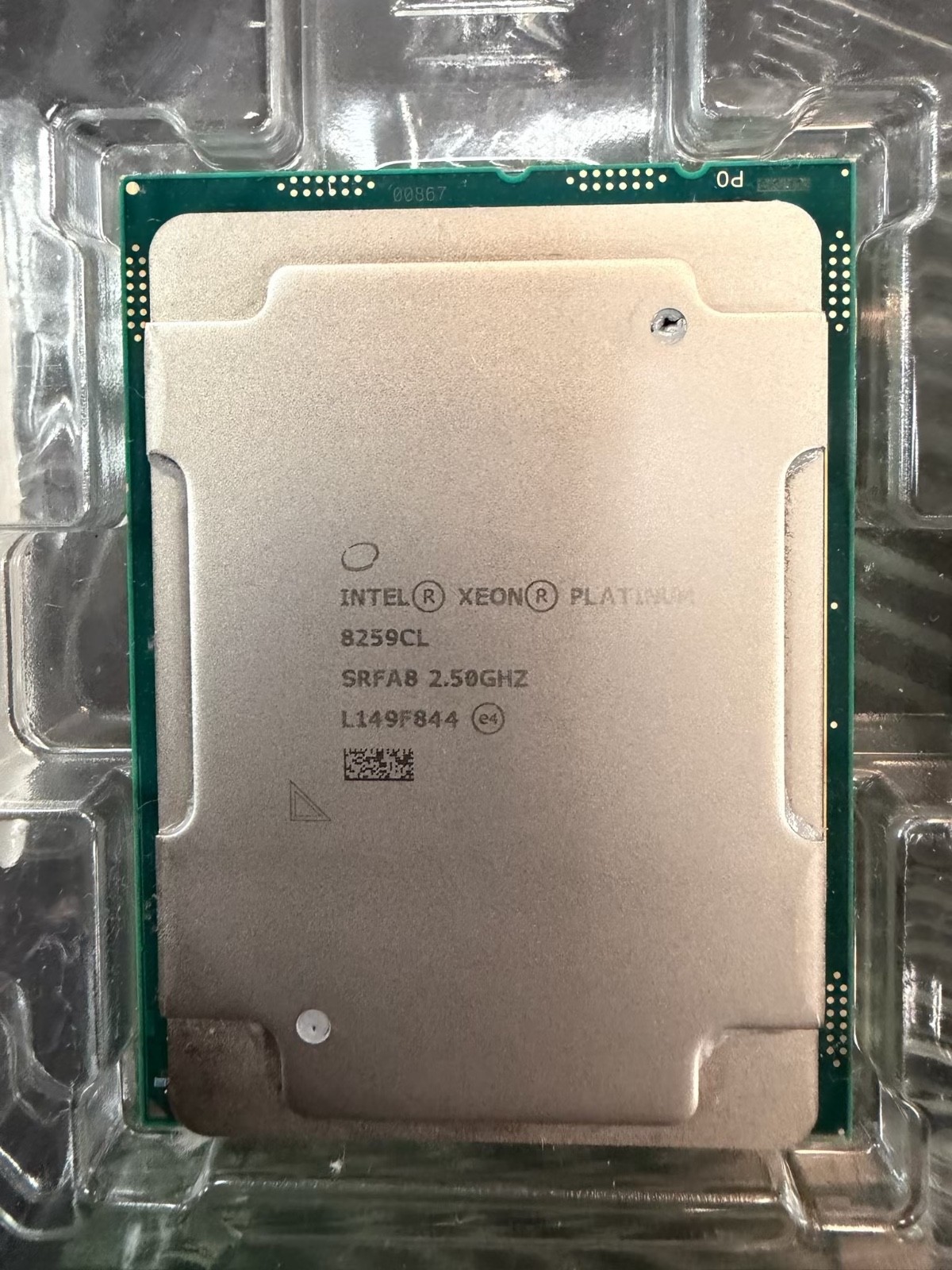 Intel Xeon Platinum 8259CL Processor SRFA8 24-CORE 2.5GHZ 35.75MB LGA-3647