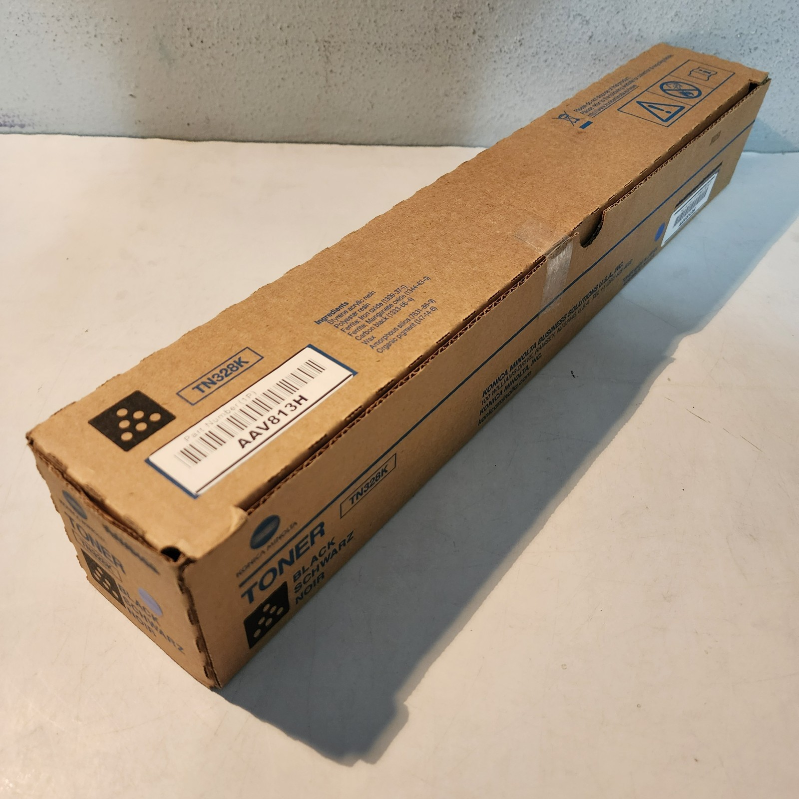 Konica Minolta A11G130 TN319K Black Toner Cartridge Genuine New Sealed Free Ship