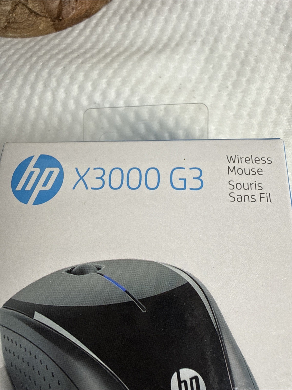 HP X3000 G3 Wireless Mouse, 15 Mo. Battery Life. New In Box