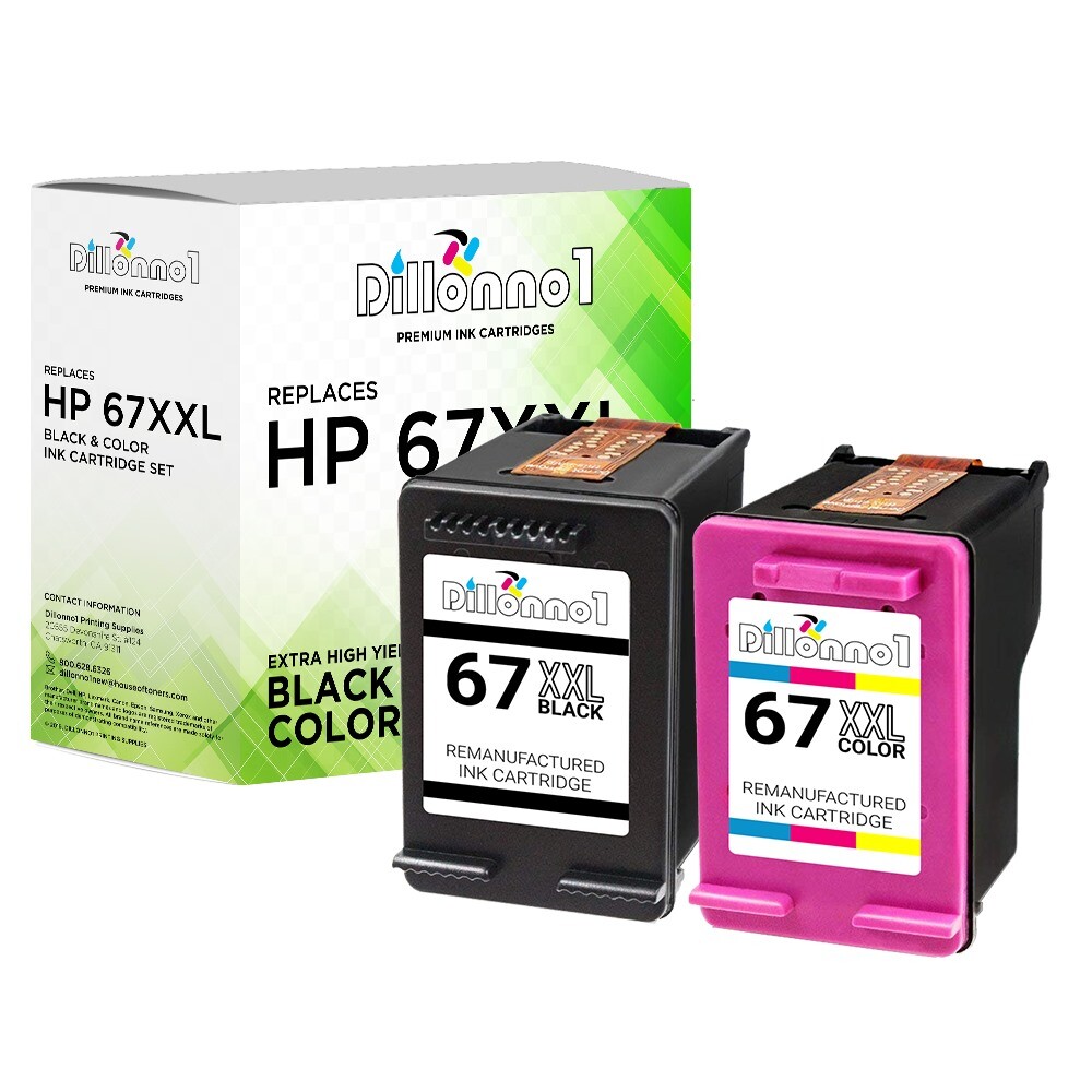 Compatible HP 67XXL Ink Cartridge for DeskJet 2755 2752 2722 2724 4140 4155