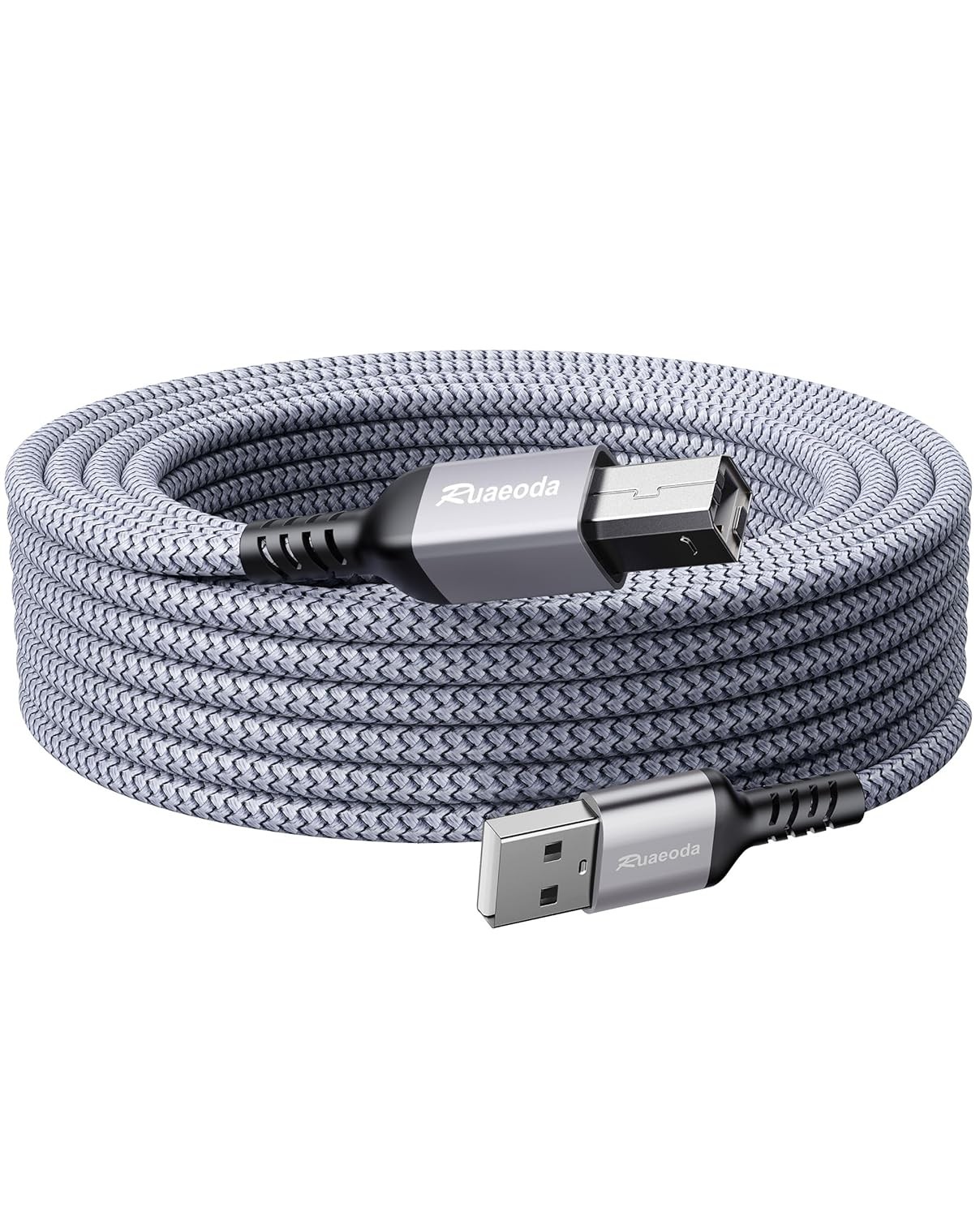 USB 2.0 Printer Cable Type A to B Male 10 ft USB Printer Cable Compatible USB A