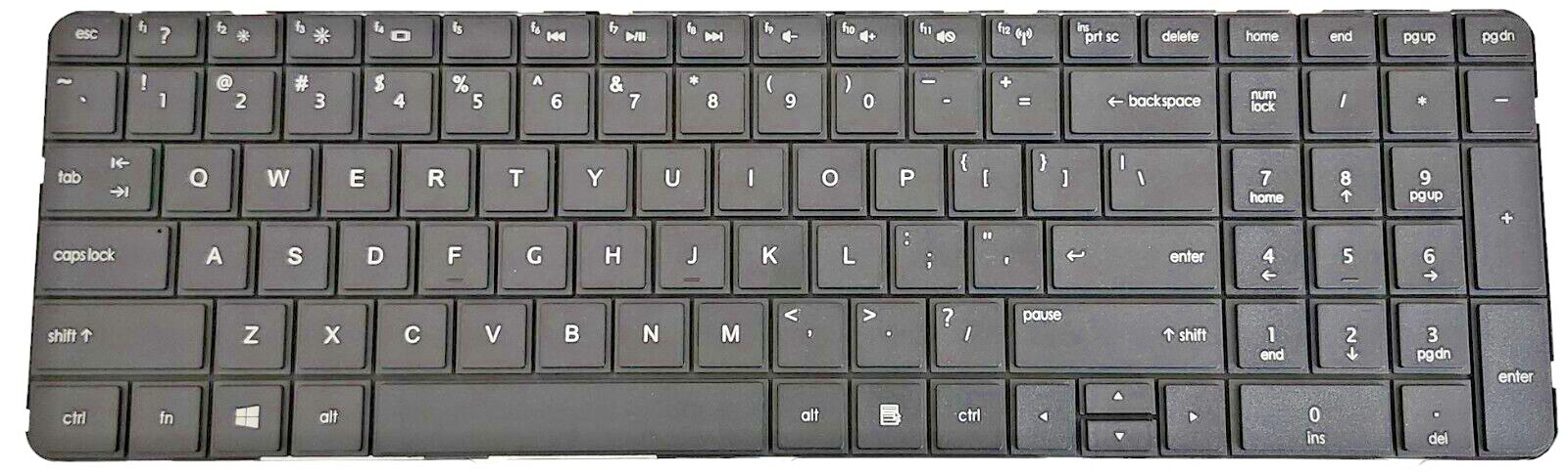 HP Pavilion G7-1070US G7-1150US G7-1260US Laptop Keyboard With Frame NEW