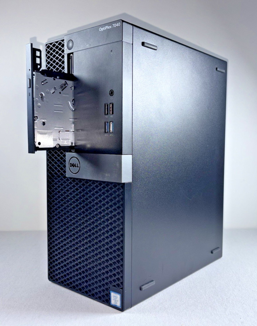 Dell OptiPlex 7040 MT Desktop PC i7-6700@3.40GHz 16 GB RAM 256 GB SSD Win 11 Pro
