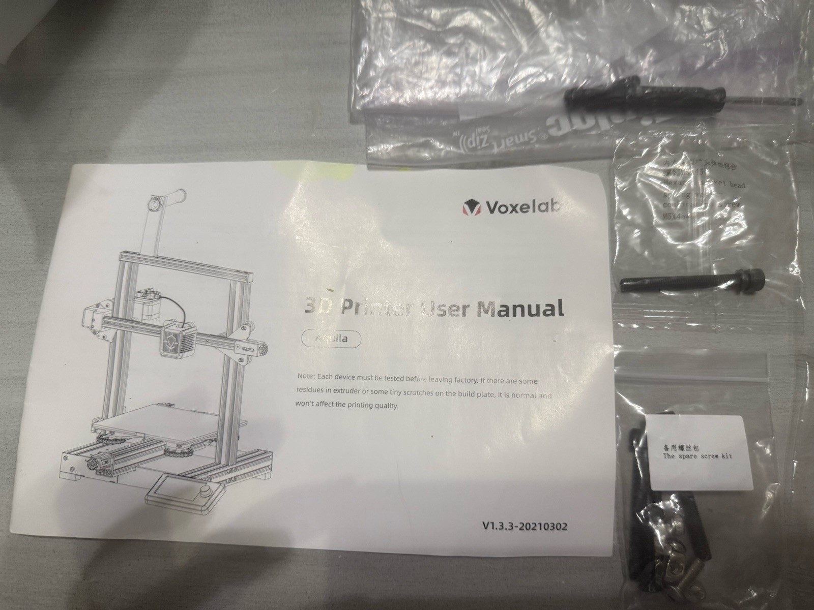 Slightly Used Voxelab Aquila 3D Printer TESTED!!
