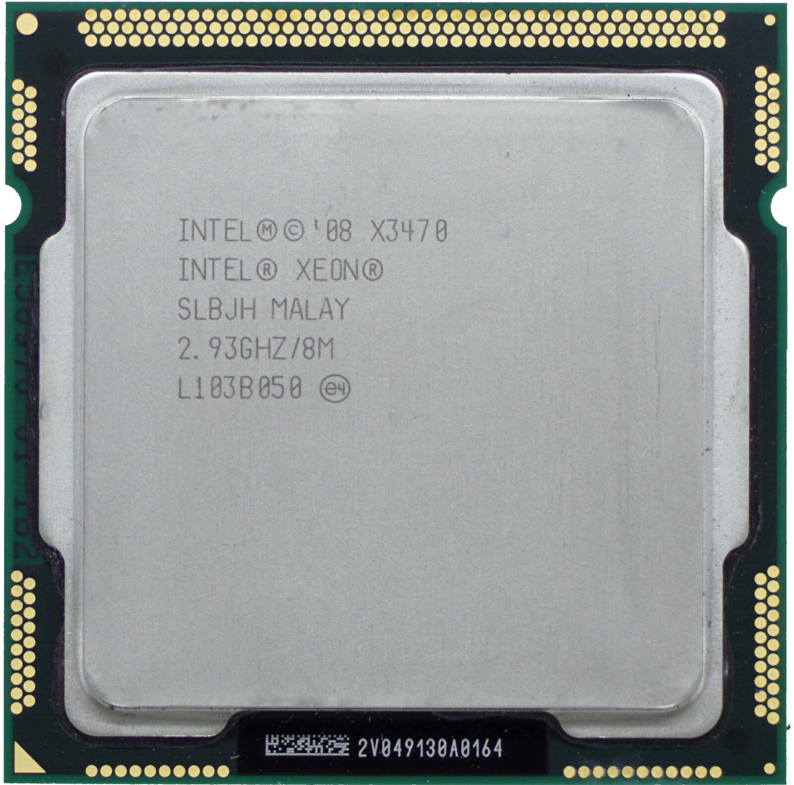 Intel Xeon PROCESSOR CPU SLBJH X3470 8MB L3 Cache 2.93GHz 4C LGA1156 120w
