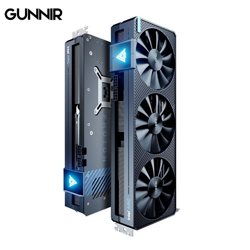 GUNNIR Intel Arc A750 Photon 8G OC Gaming Graphics Card 8GB GDDR6 Black