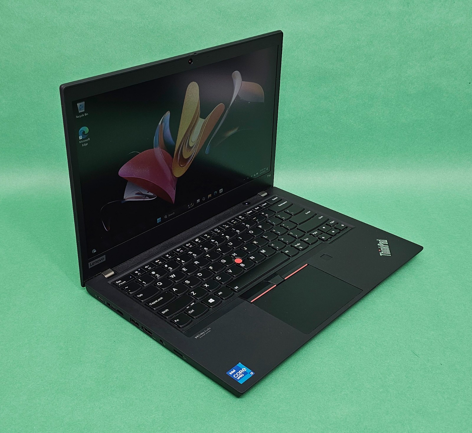 Lenovo ThinkPad T14 Gen 2 14″ Touch Laptop i7-11185G7 3.00GHz 16GB RAM 256GB SSD